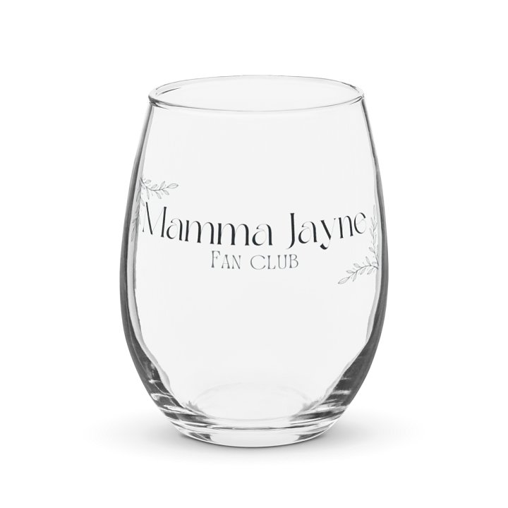 Mamma Jayne Stemless Wine Glass product image (1)