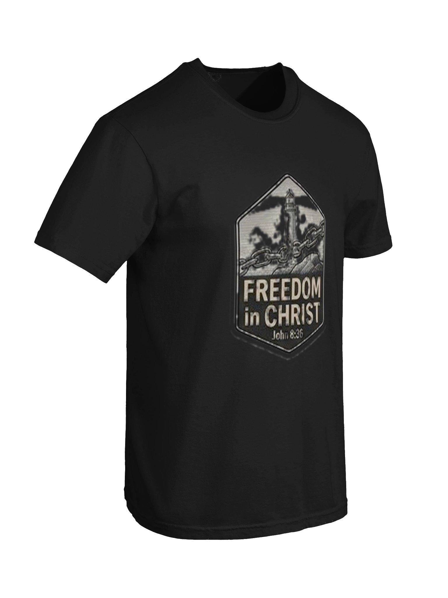 Freedom in Christ Lighthouse Tee product image (94)
