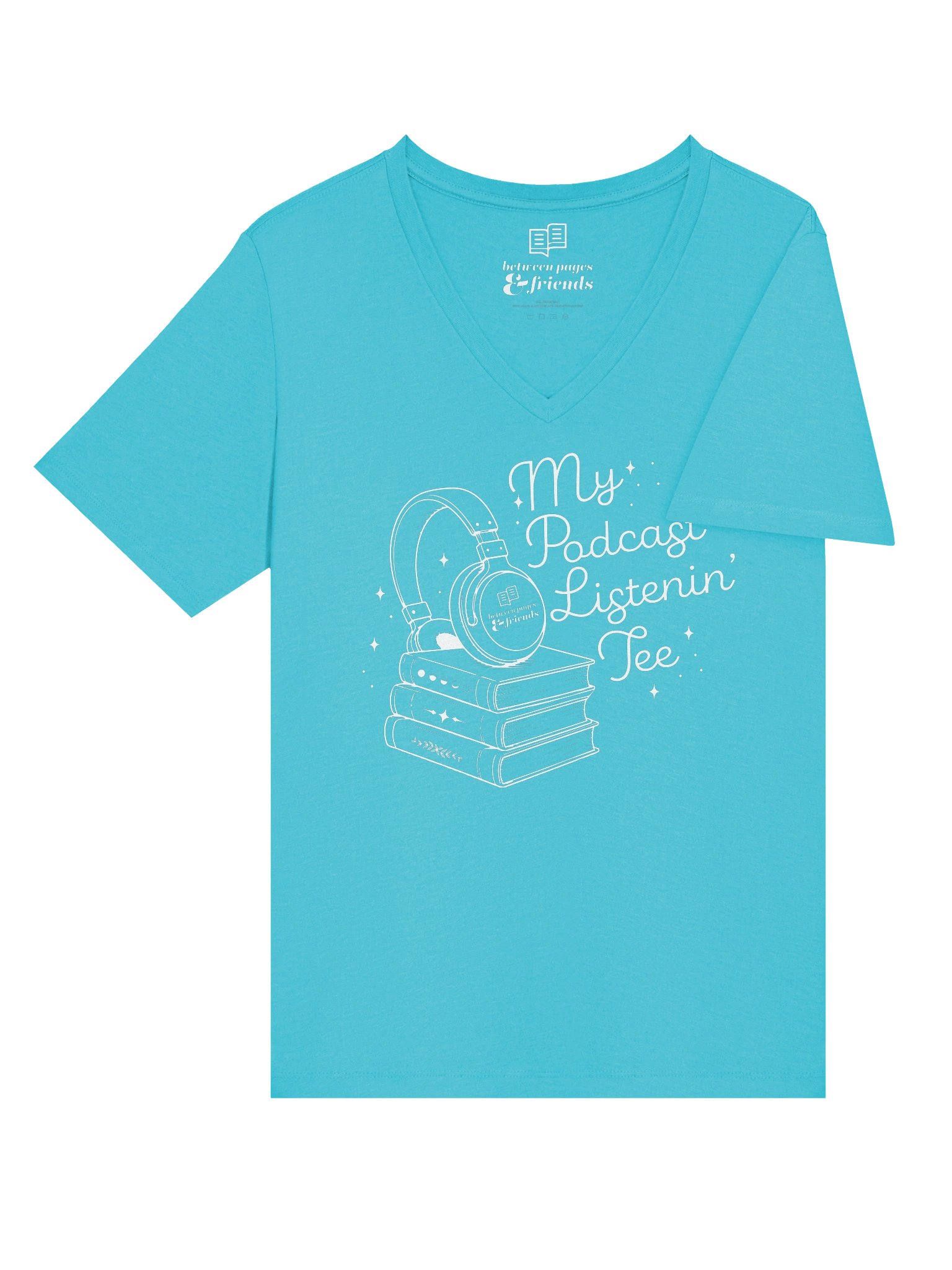 BP&F Podcast Listenin' Tee | V-Neck Tee product image (4)