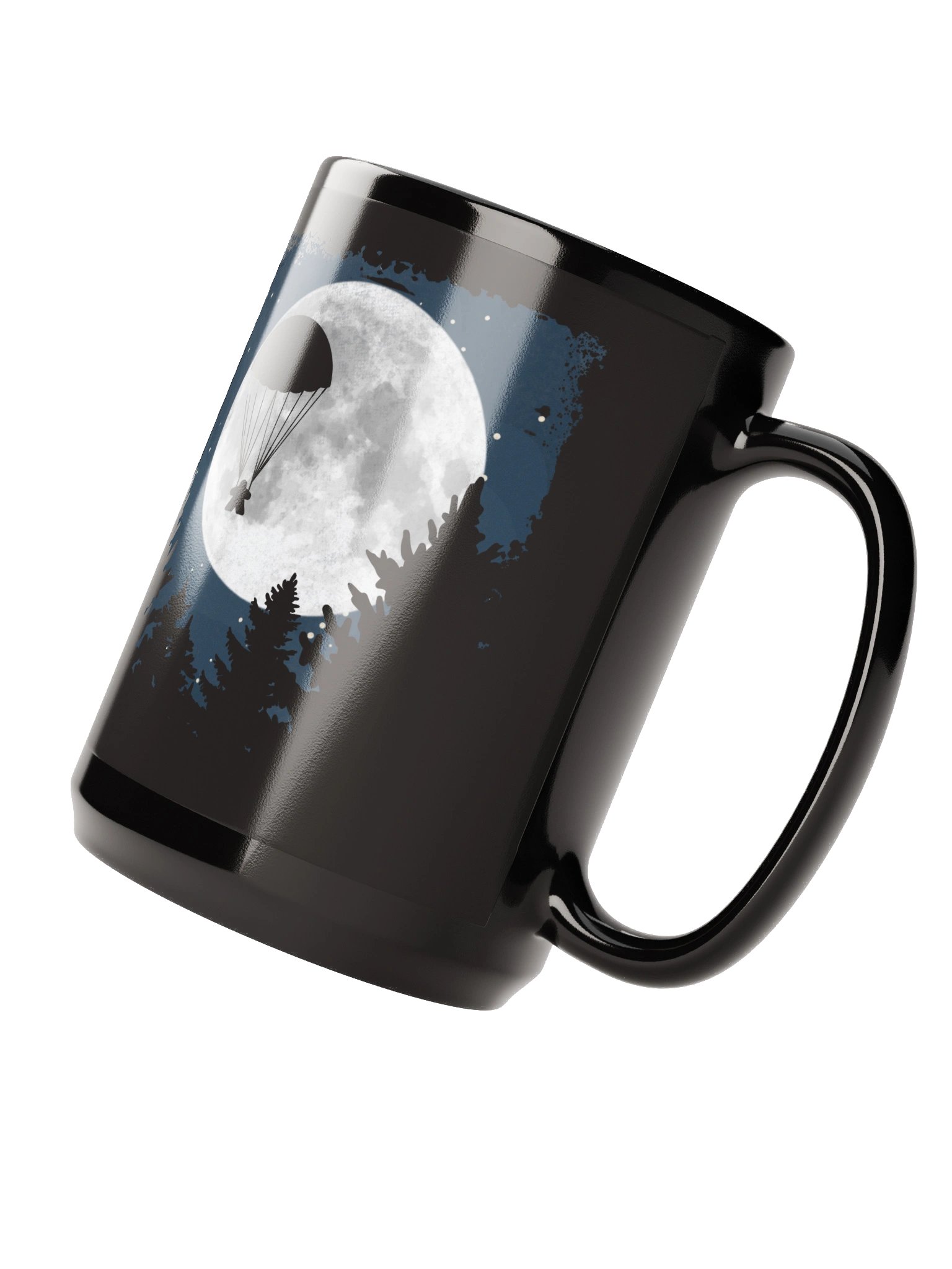 80s Movie Meeple Parachute Board Game 15 oz. Mug product image (3)