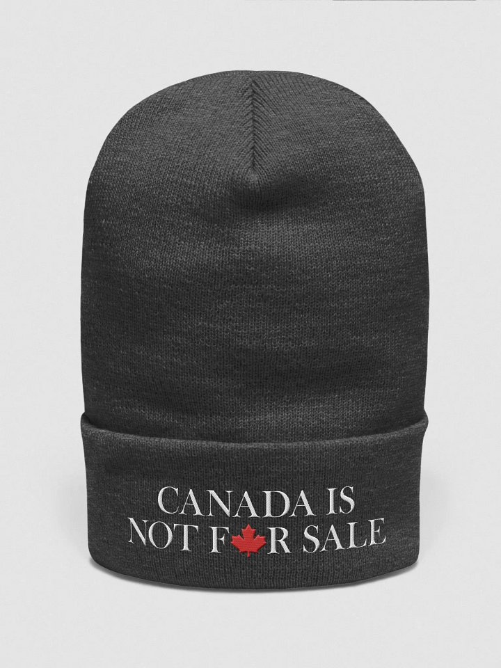 Canada Is Not for Sale | Embroidered Toque / Beanie product image (2)