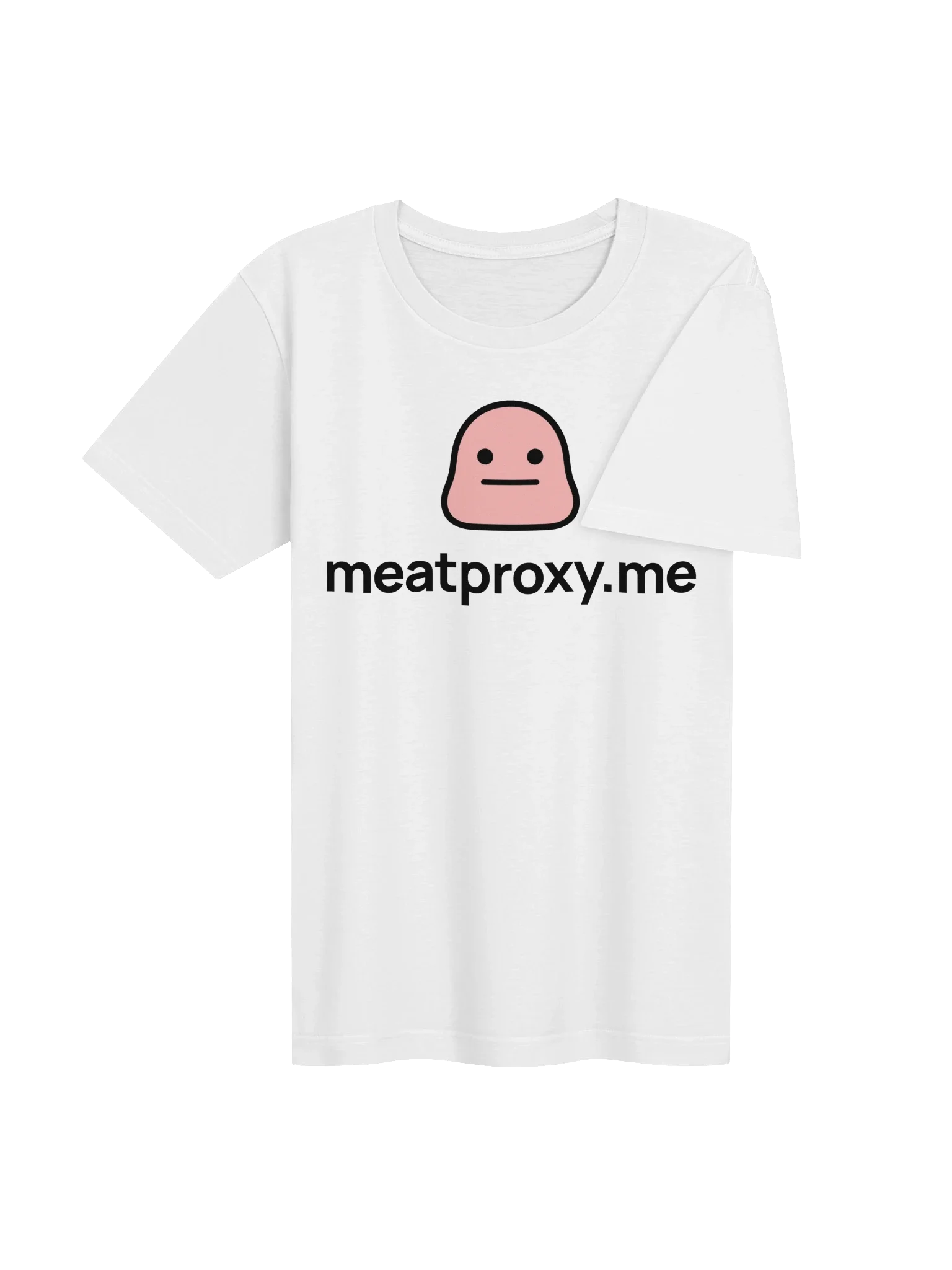 meatproxy.me Logo Tee (White) thumbnail 4