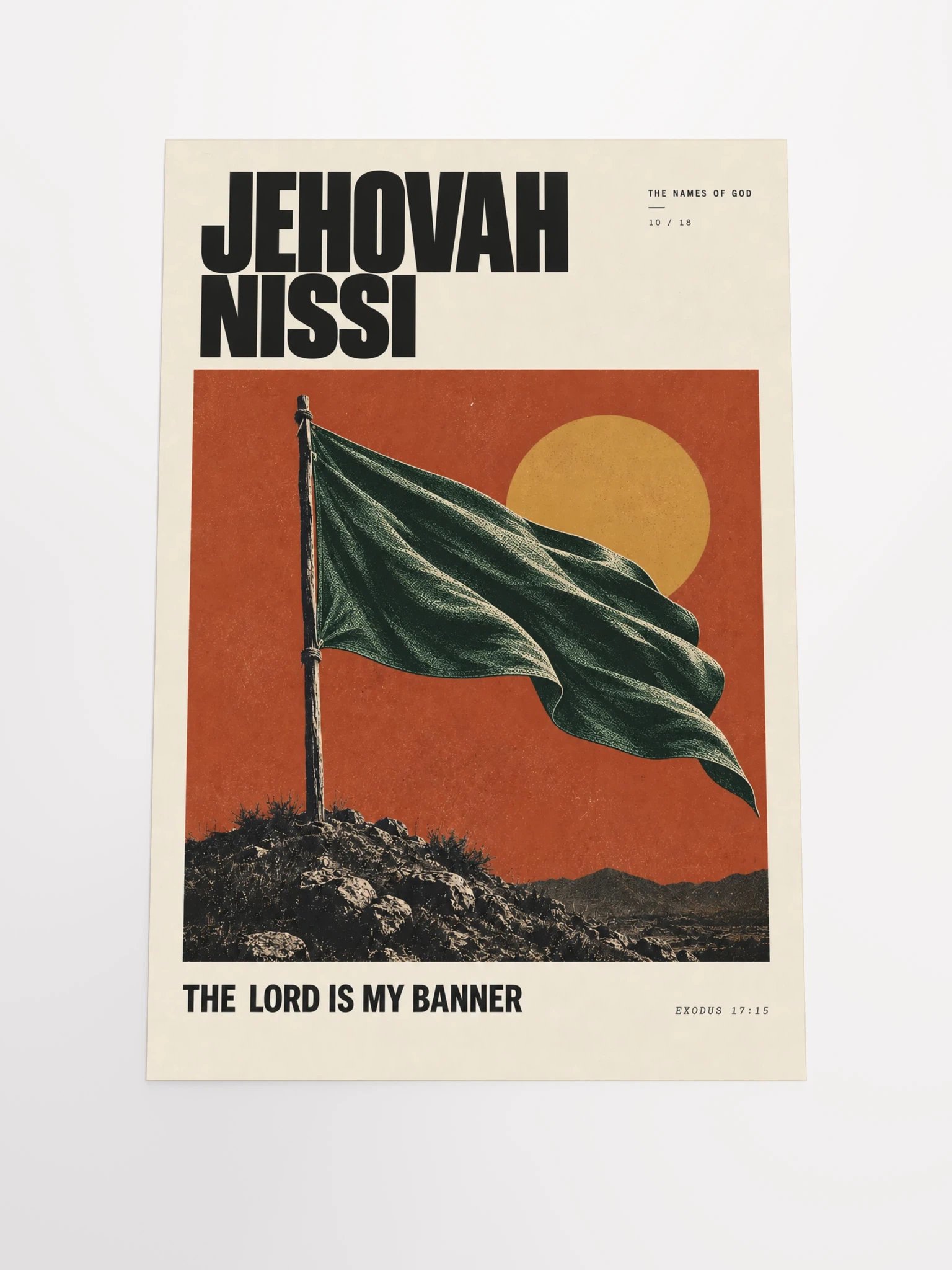 Jehovah Nissi | Names of God Art Print product image (11)