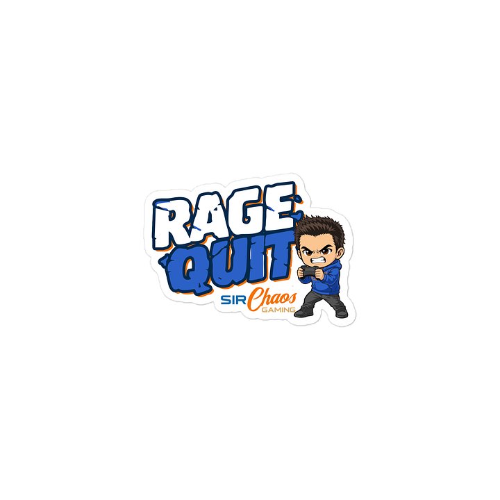Rage Quit - S|CG Die Cut Sticker product image (2)