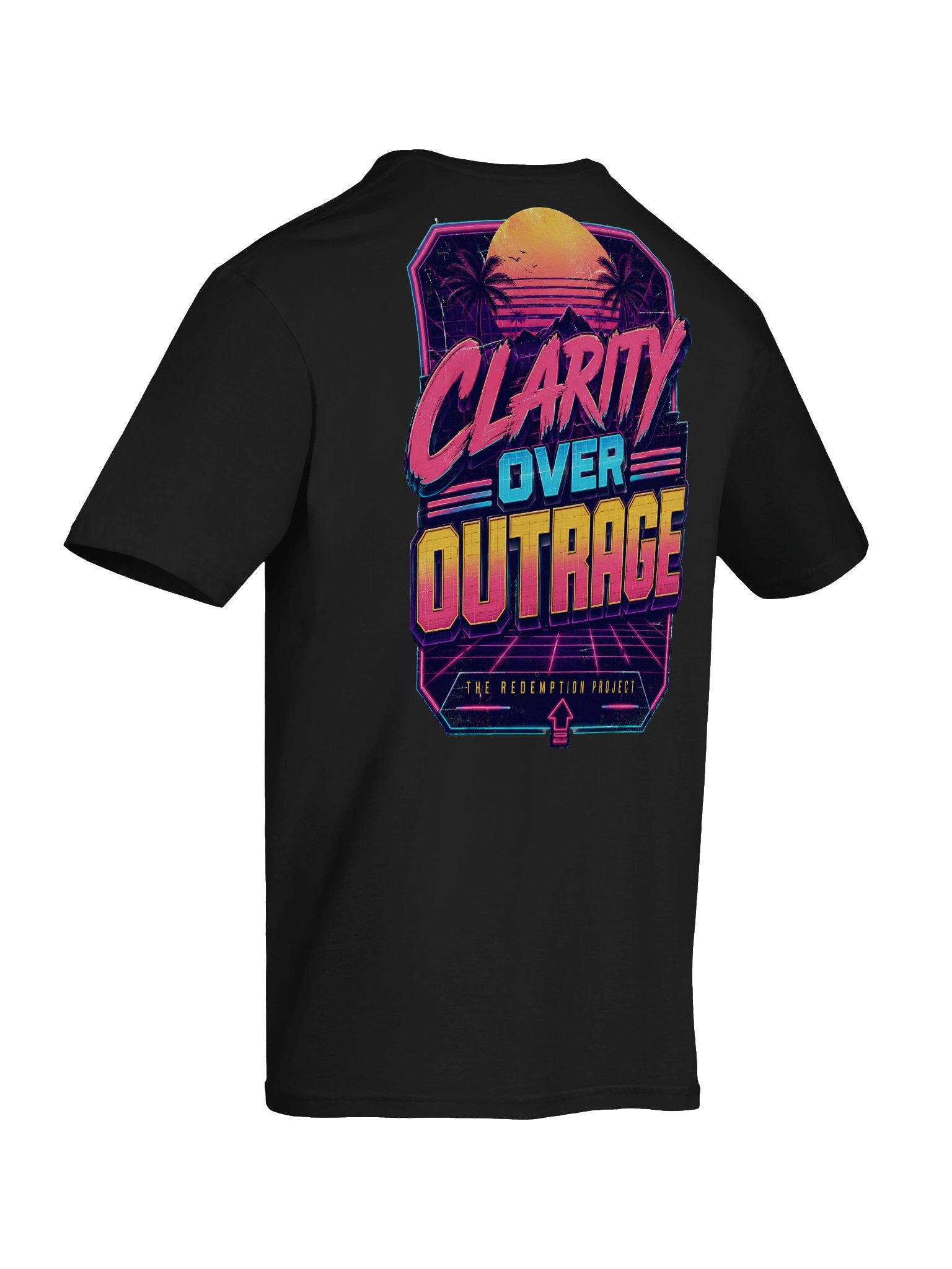 Clarity Over Outrage Retro Tee product image (8)