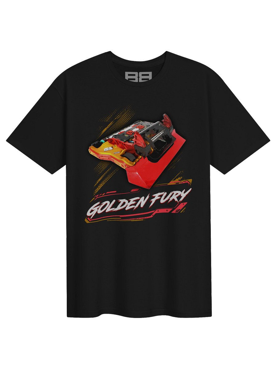 Golden Fury - BattleBots Choose Your Champion! - Pro League 2026 Two-Sided Tee product image (1)