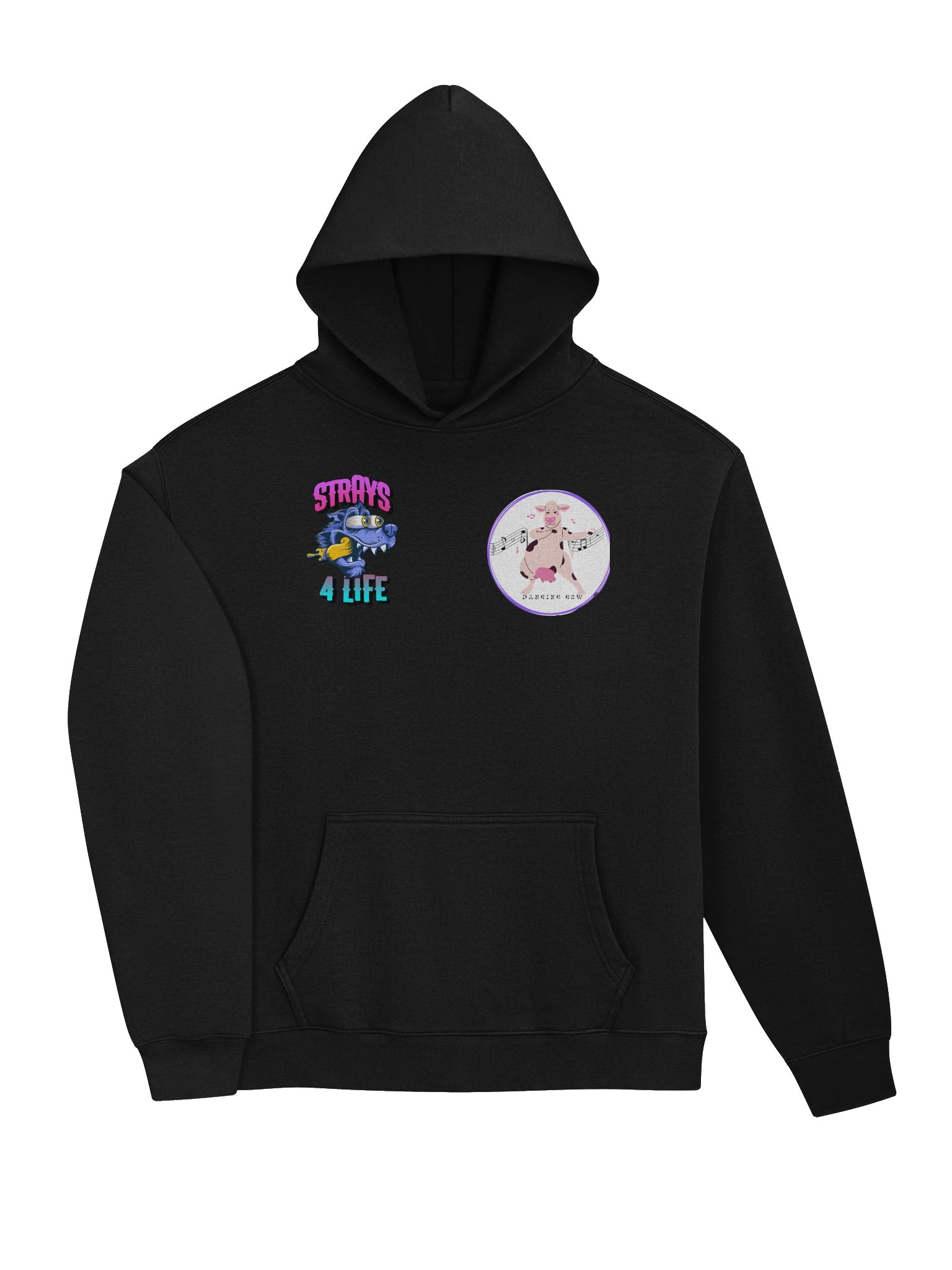 Dancing Doghouse Overhead Hoodie product image (16)