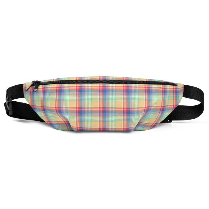 Bright Pastel Plaid Fanny Pack product image (2)