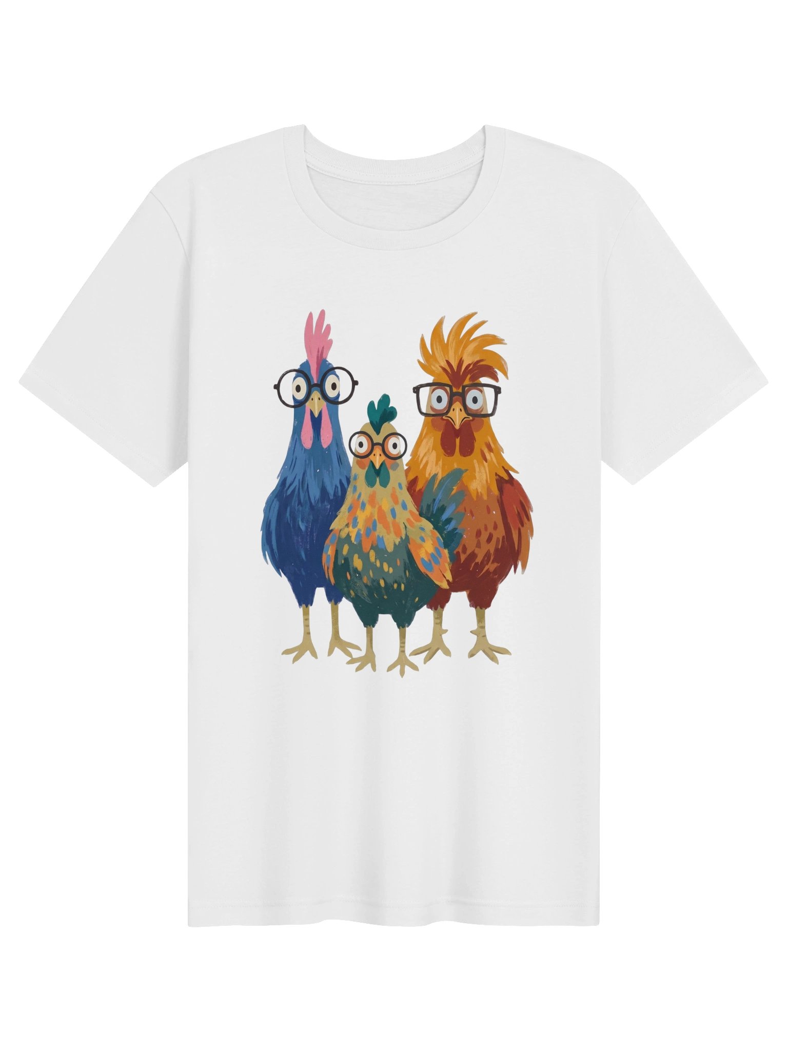 Nerd Chickens tshirt product image (11)