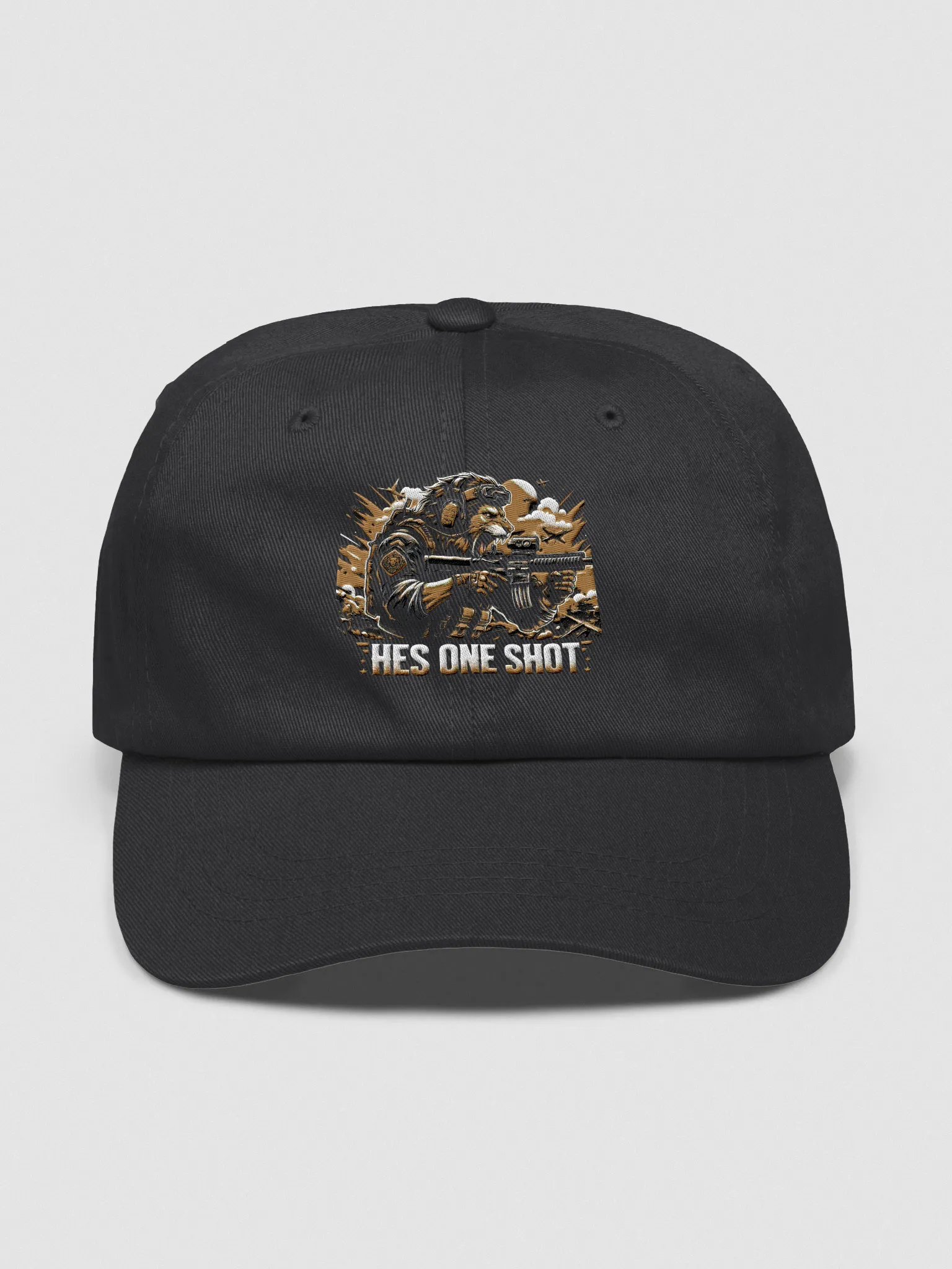 "HE'S ONE SHOT" - Dad Hat product image (1)