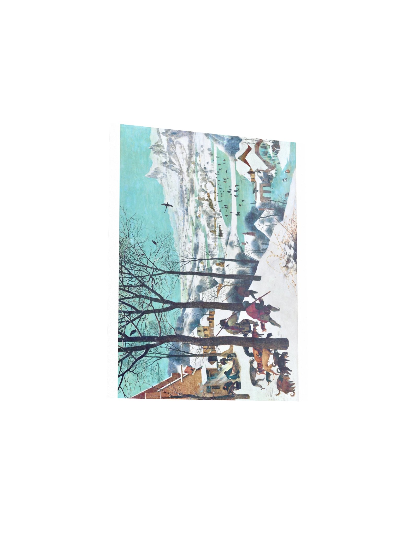 Hunters in the Snow (Winter) — Small Poster product image (3)