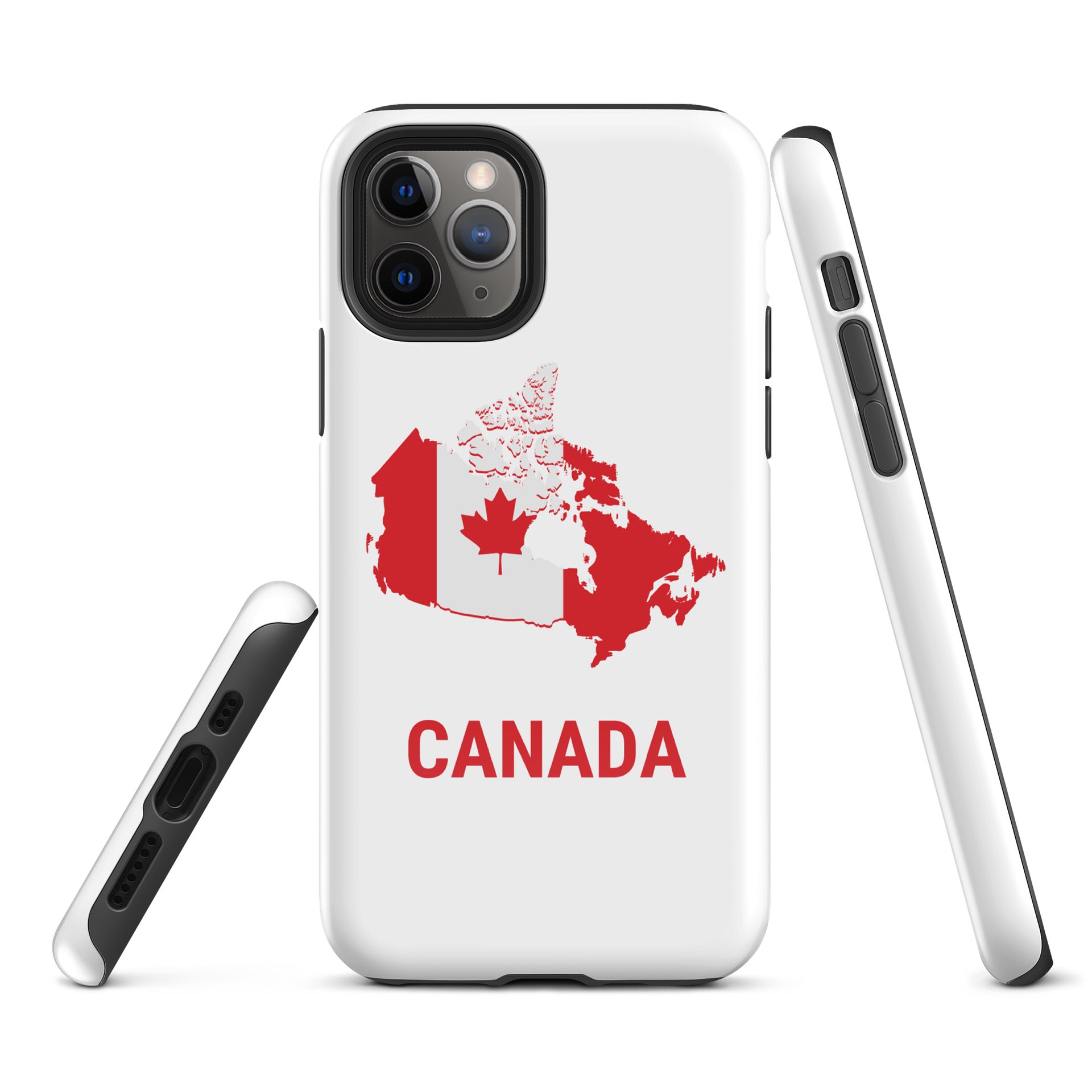 Canada 2026 World Cup Flag iPhone Tough Case - Canada Soccer Phone Cover - Dual Layer Protective Case product image (2)