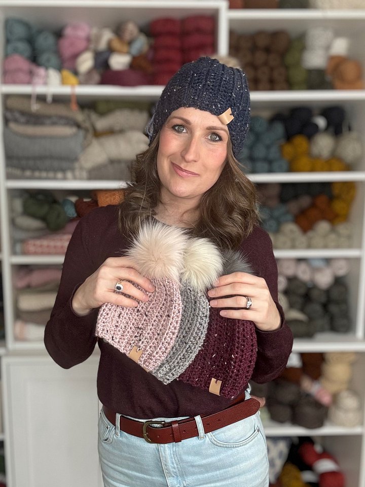 Easy Crochet Hat Pattern Baby to Adult Sizes product image (2)