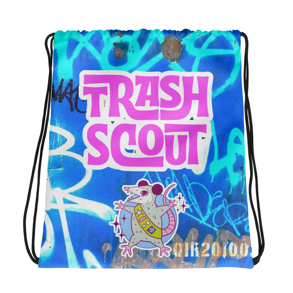 Garbage Bag - Trash Scout Drawstring Bag product image (1)