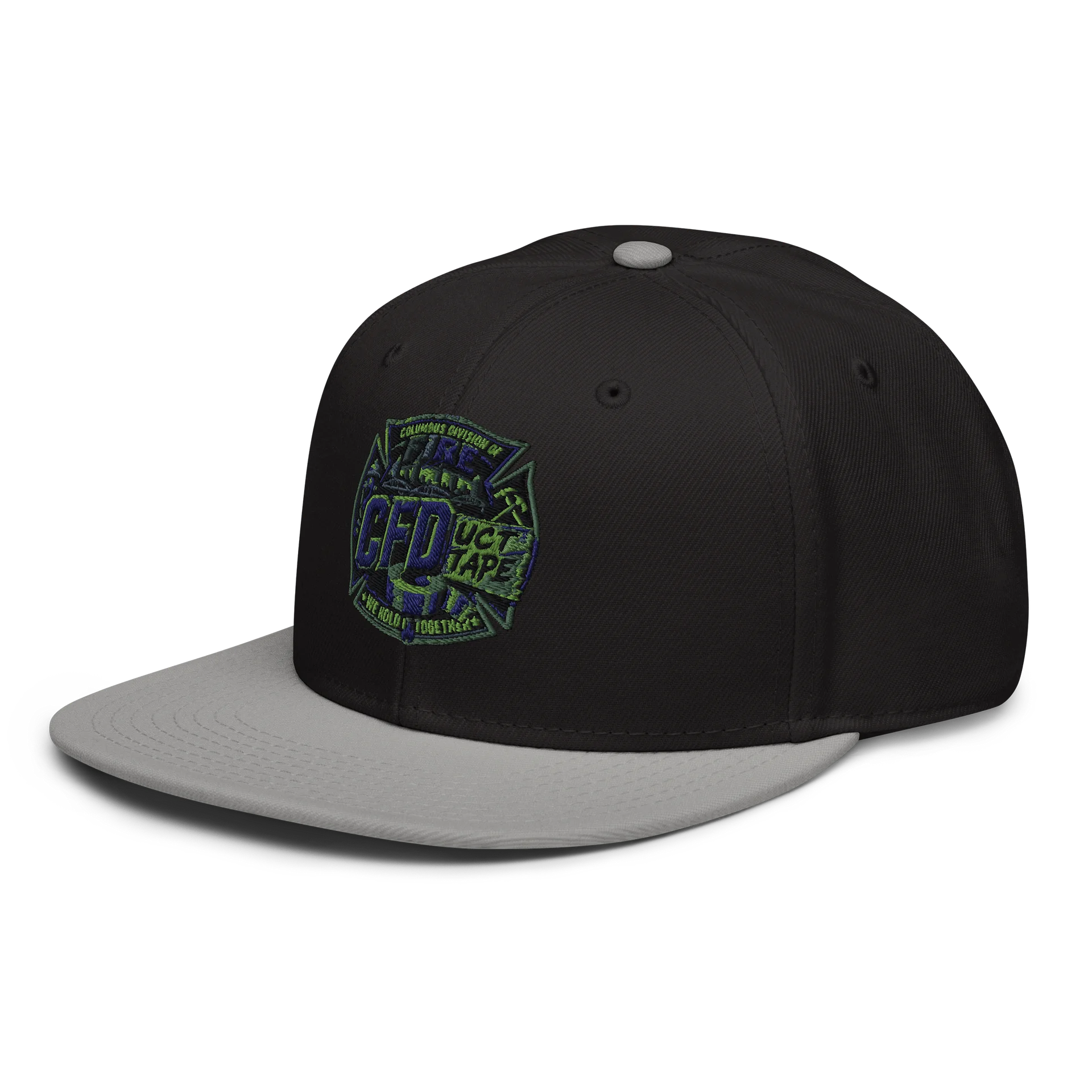 Snap back/lime green thread product image (3)