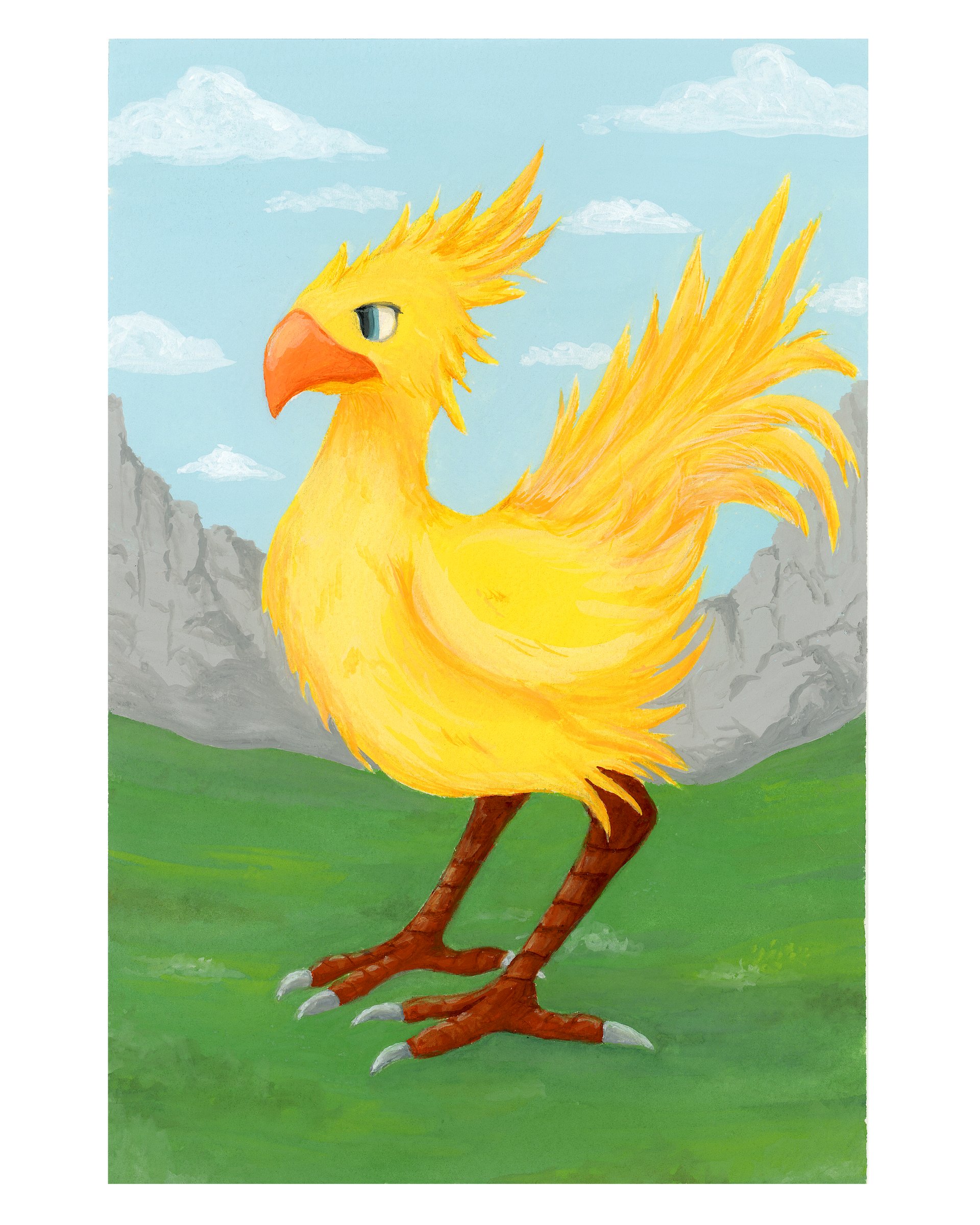 Chocobo - giclée print product image (1)
