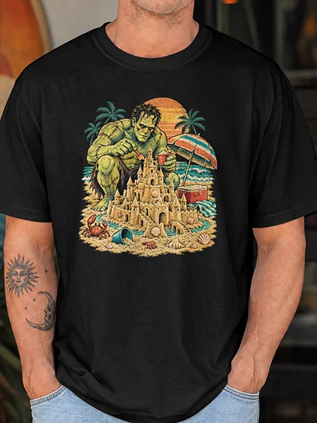 Frank’s Beach Day — Monster Off Duty Tee product image (3)