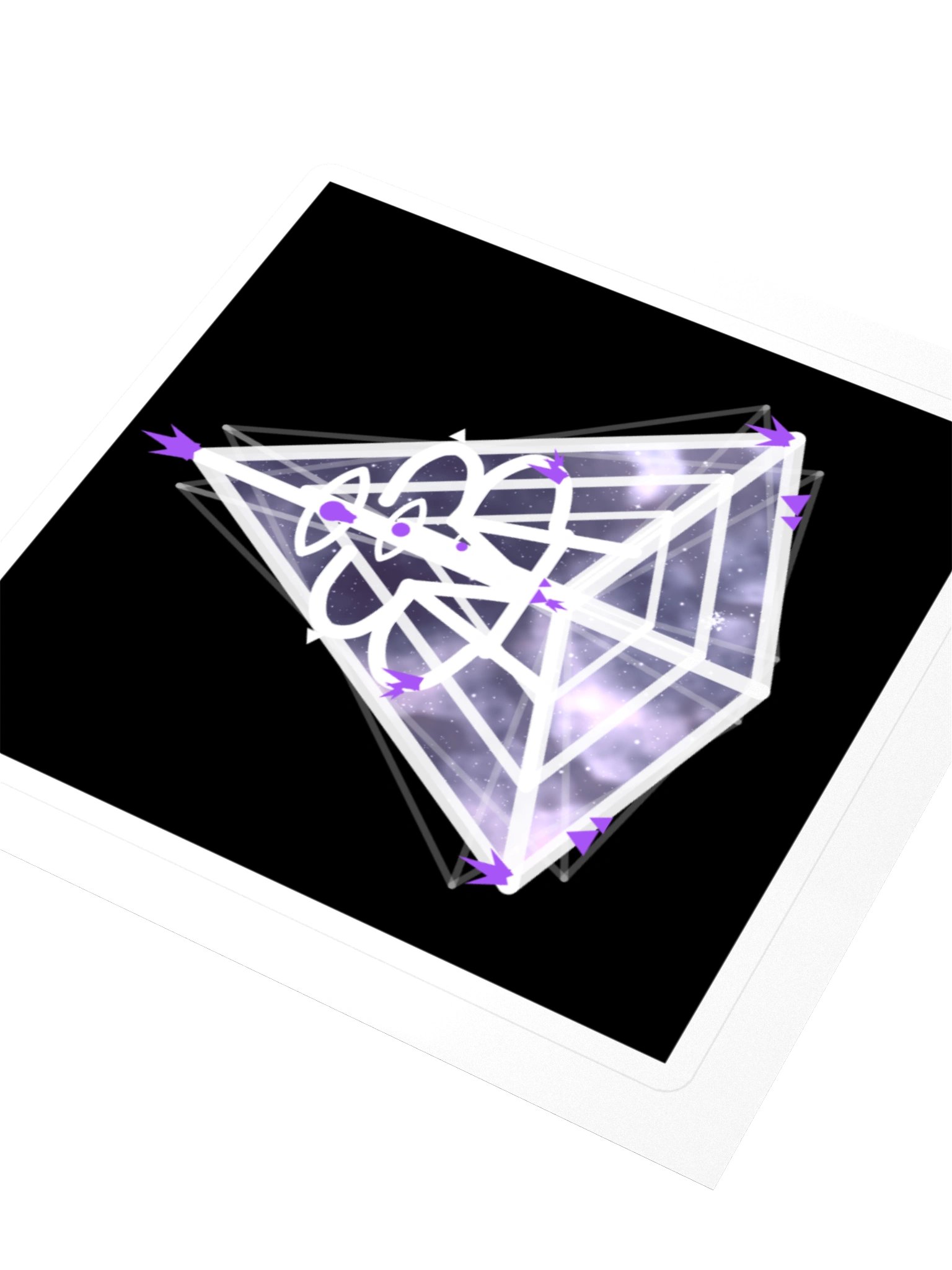 AMP-33 9D Galaxy — Block Sticker product image (3)