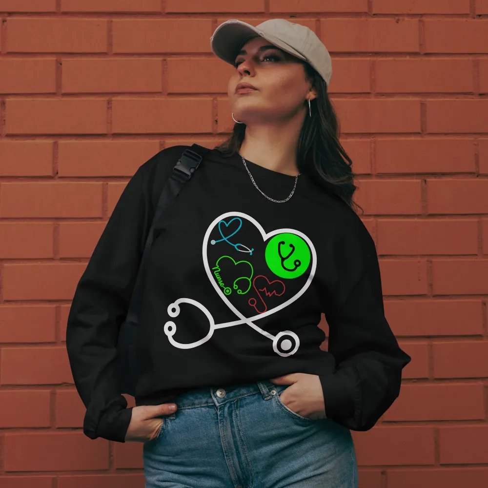 Heartbeat Harmony Stethoscope Shirt product image (11)