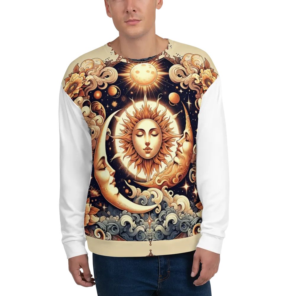 All-Over Print Recycled Unisex Sweatshirt product image (2)