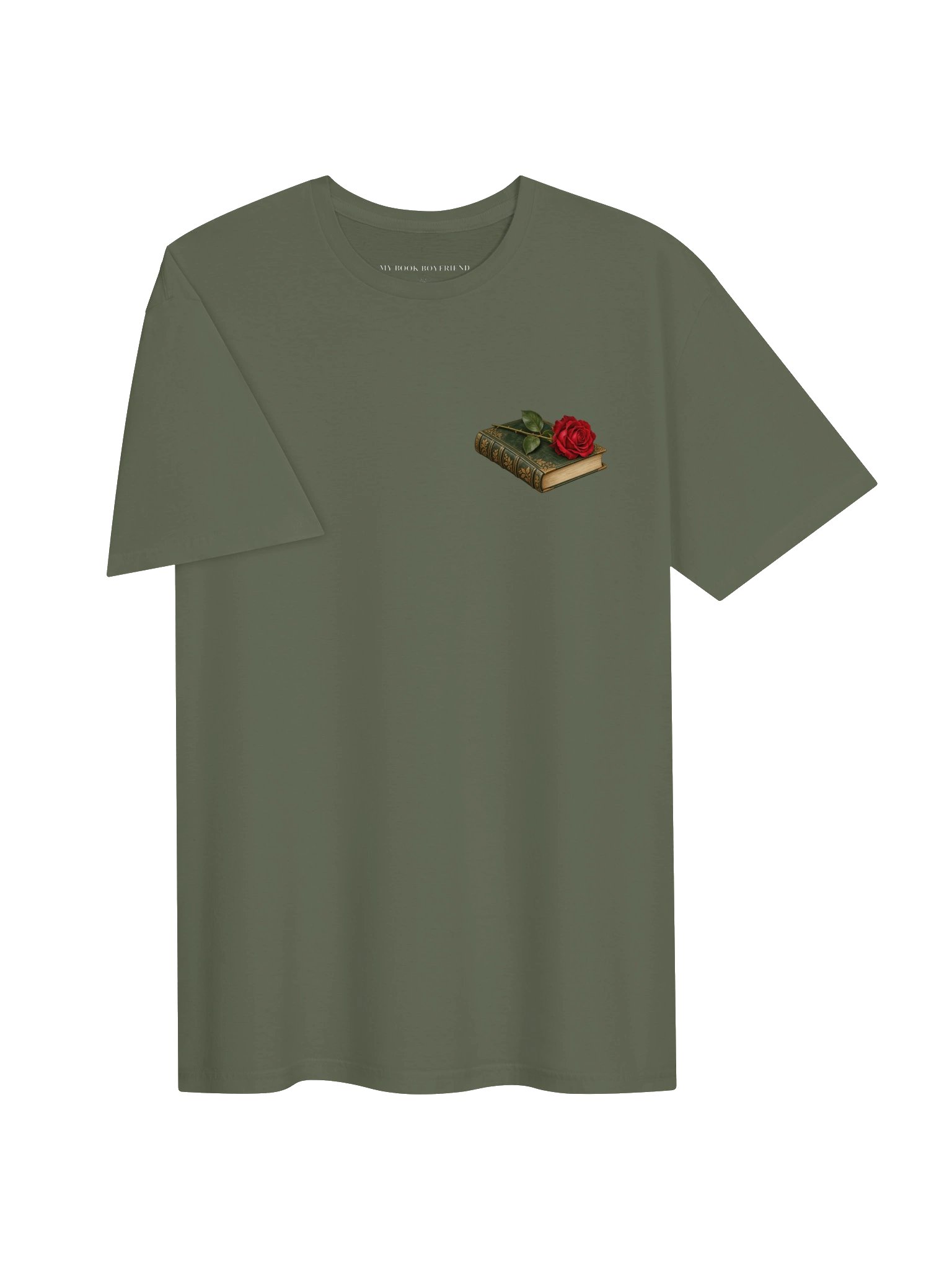 Between the Pages - Olive Green Classic T-Shirt product image (3)
