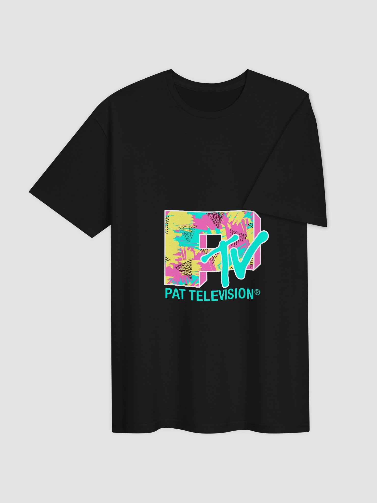Official PatTV Cyan Tee product image (10)