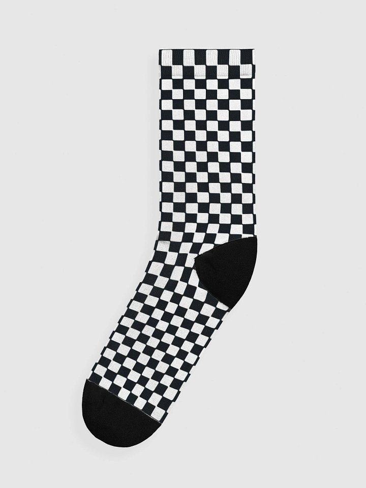 Checkered Crew Socks product image (1)