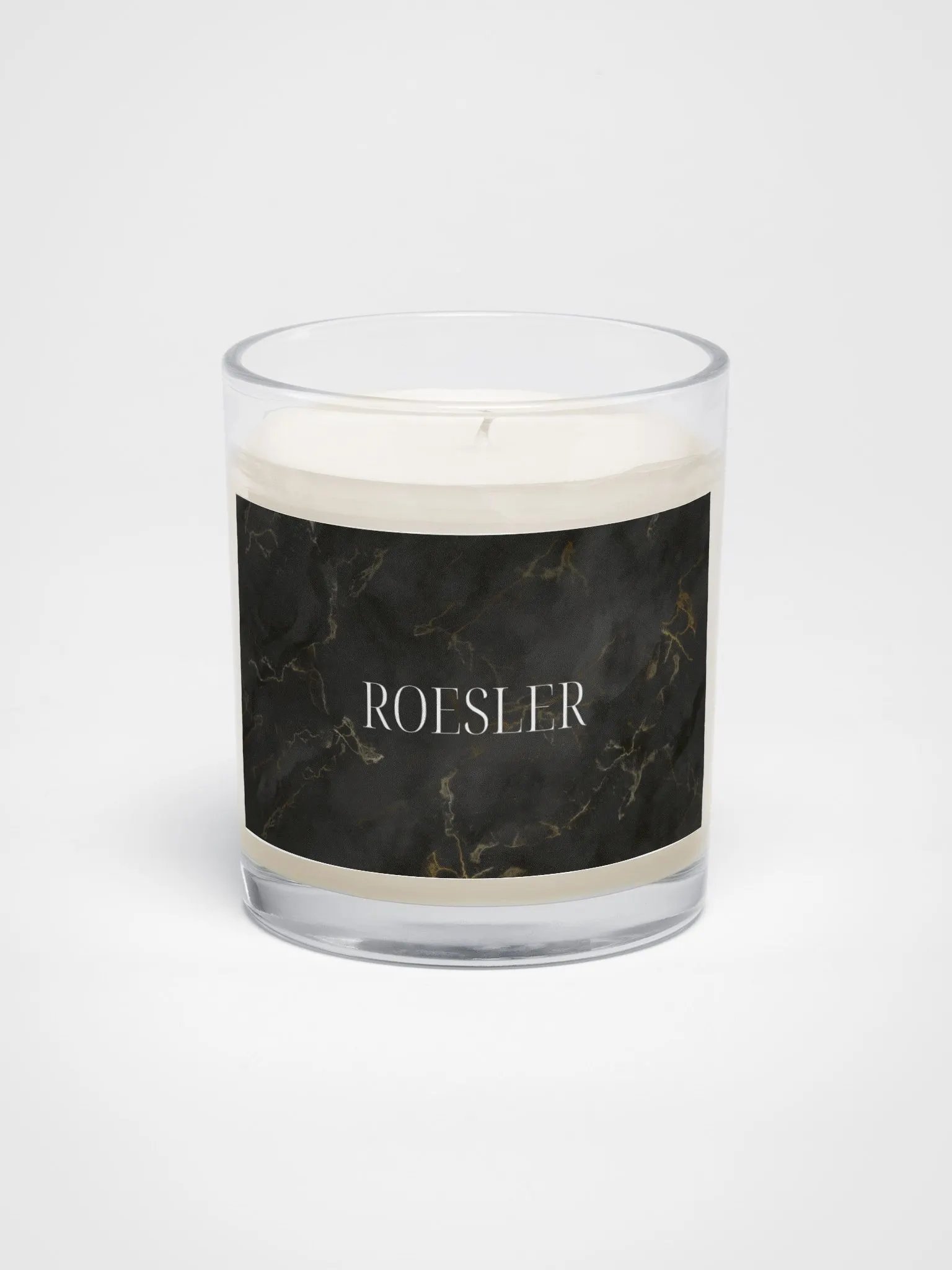 Marbled Elegance Soy Wax Candle product image (1)