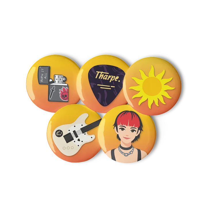 Nora Malakian - Character Button Set product image (1)