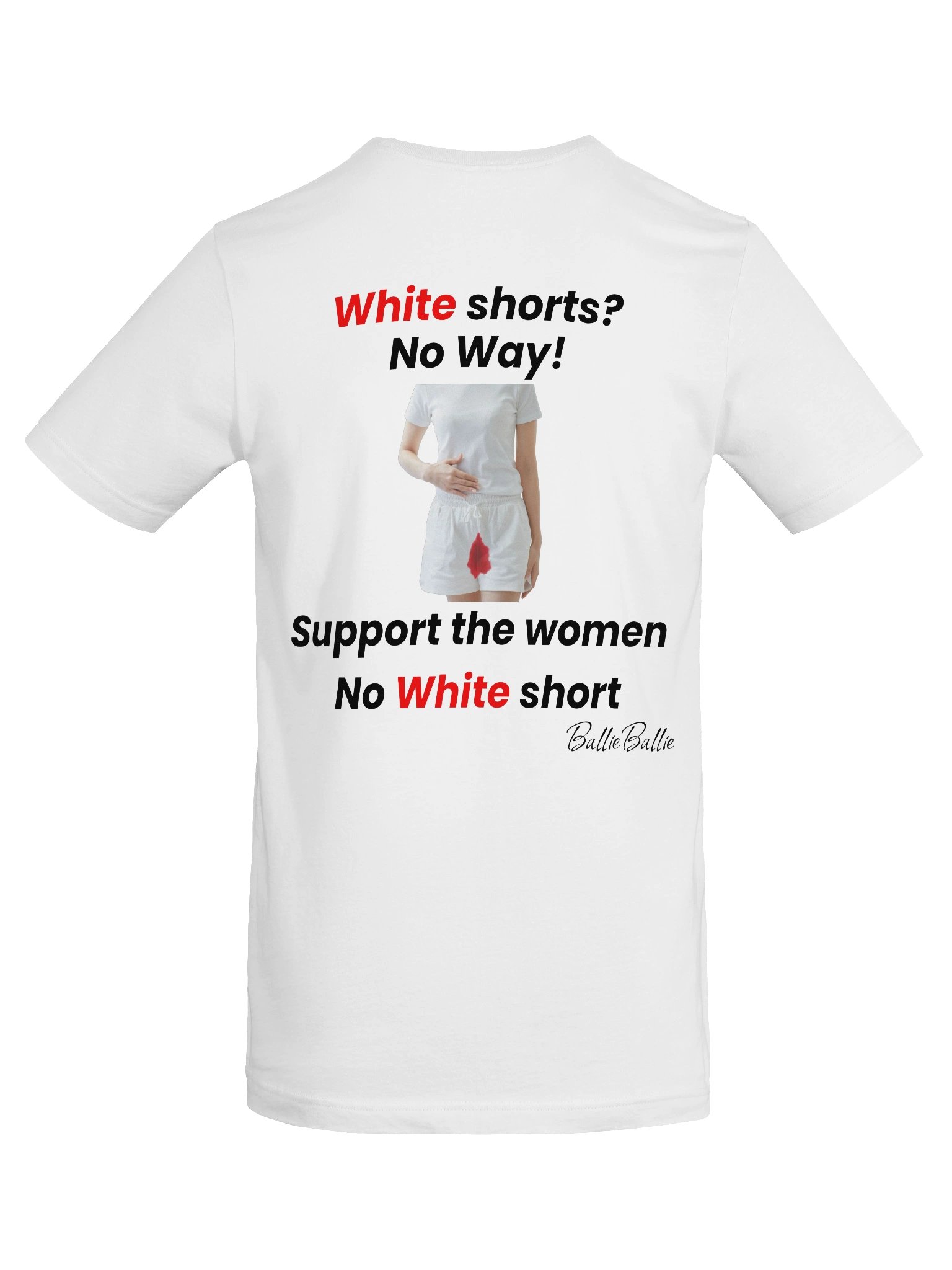 White short? No Way! Support the women No white short product image (8)