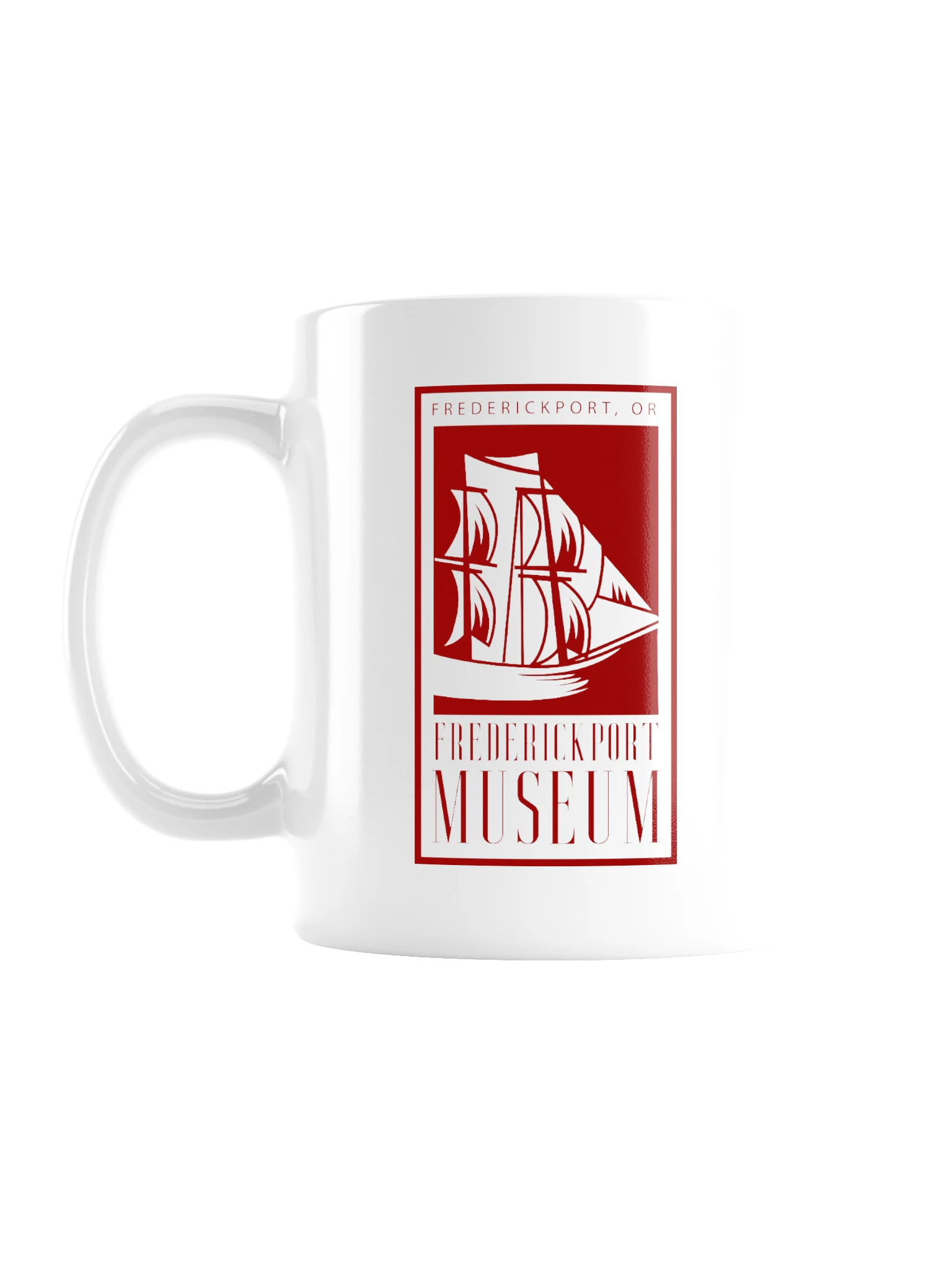 Frederickport Museum Red Coffee Mug product image (1)