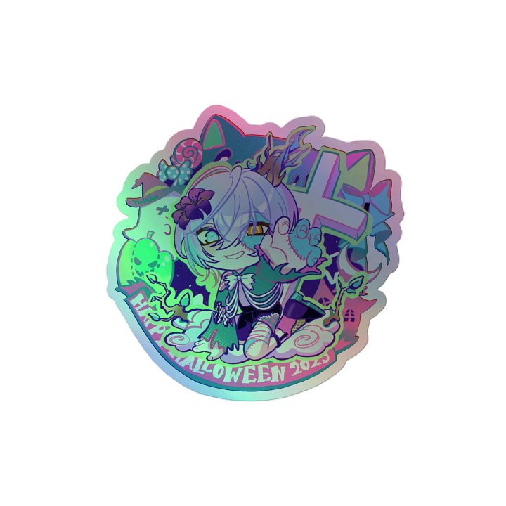 Halloween 2025 Holographic Sticker product image (2)