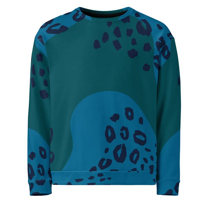 Fluid Leopard All-Over Sweatshirt product image (2)