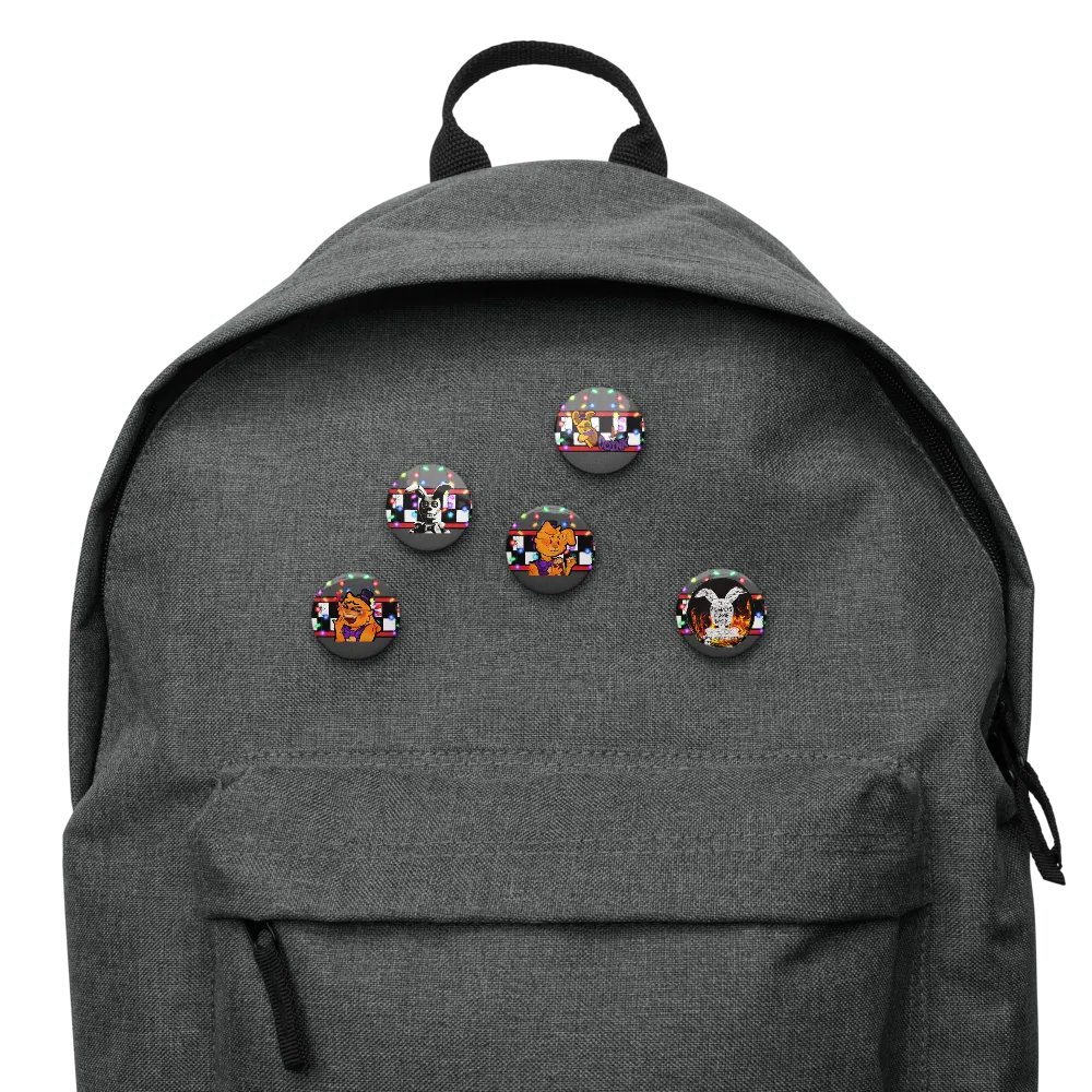 Springy Twitch Pins + 2 Bonus pins (Set 3) product image (1)