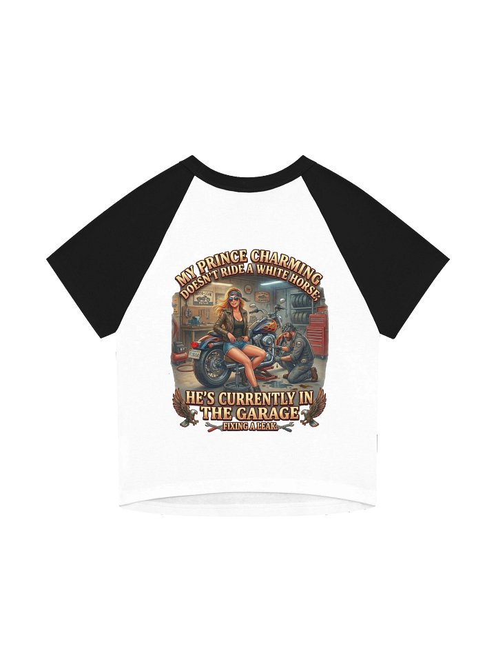 MötoGirl Attitude Baby Tee product image (2)