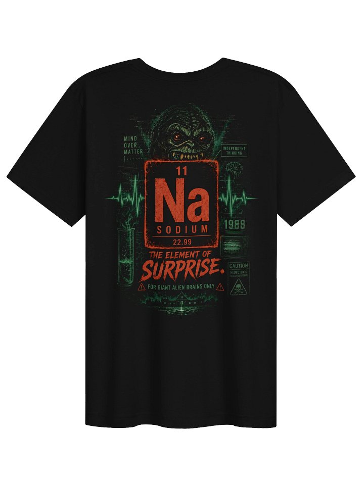 The Brain “Mind Over Matter” Black Tee product image (2)