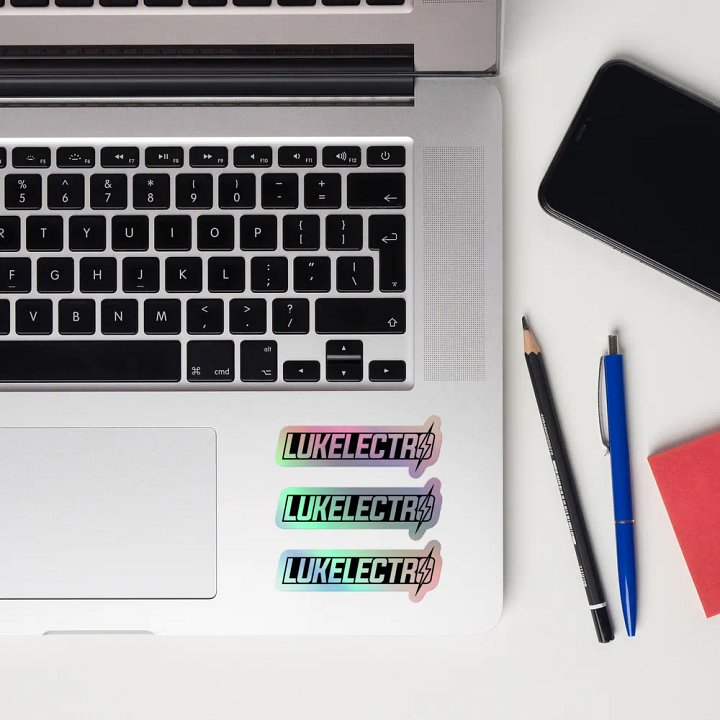 Electro Holographic Sticker Sheet product image (1)