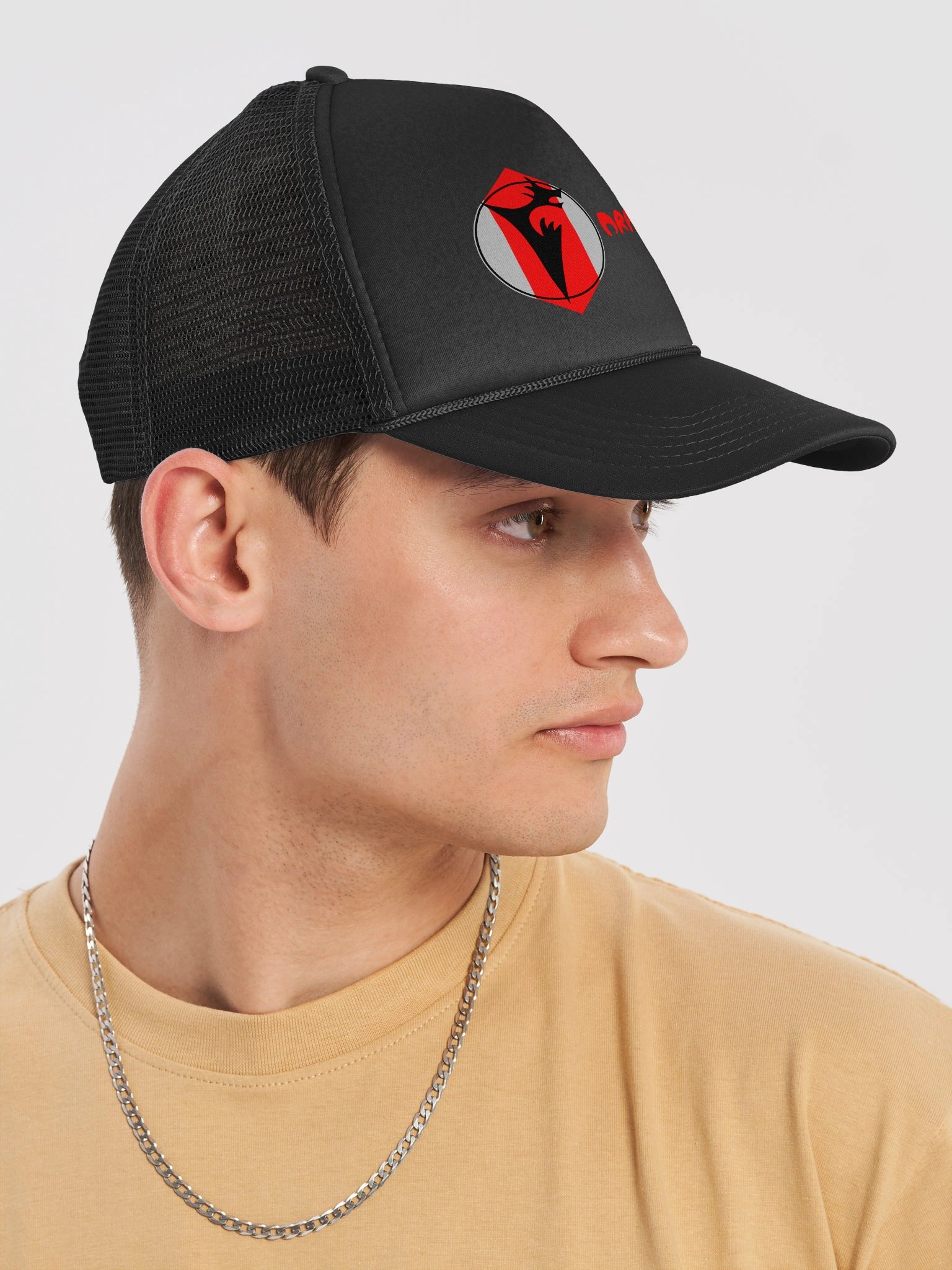 Dragonman Emblem Trucker Hat product image (11)