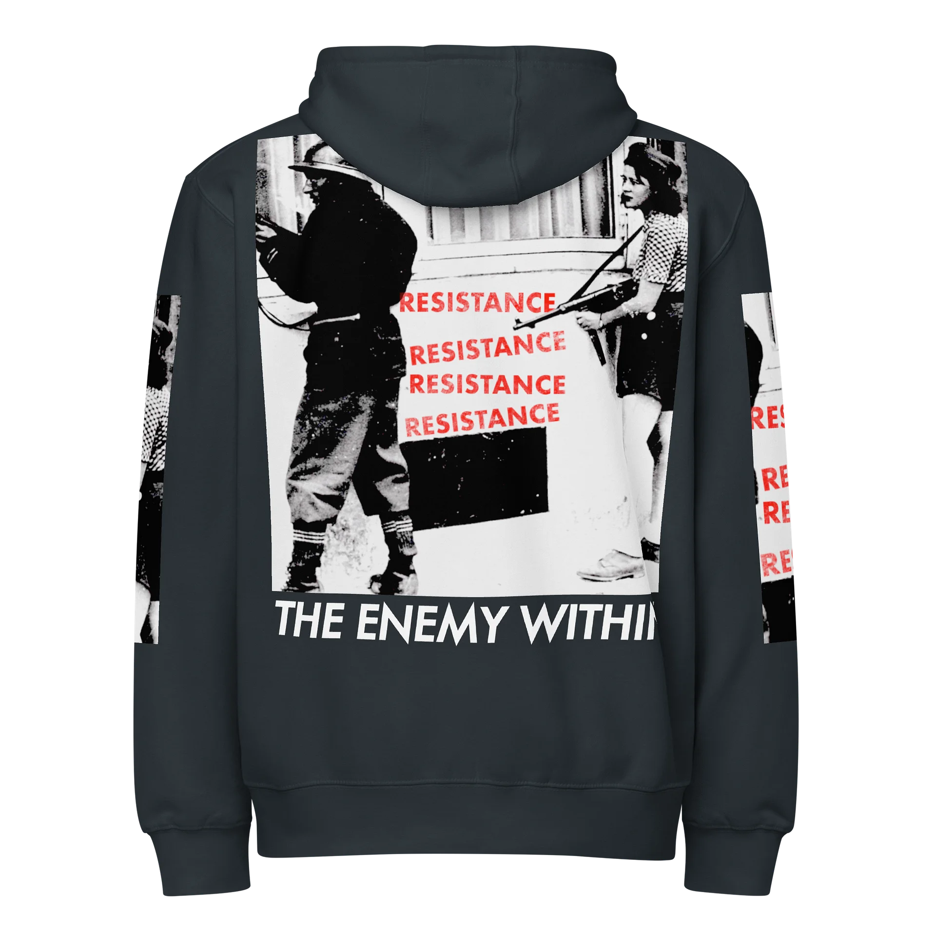 The Resistance Hoodie "Skullcrest" product image (2)