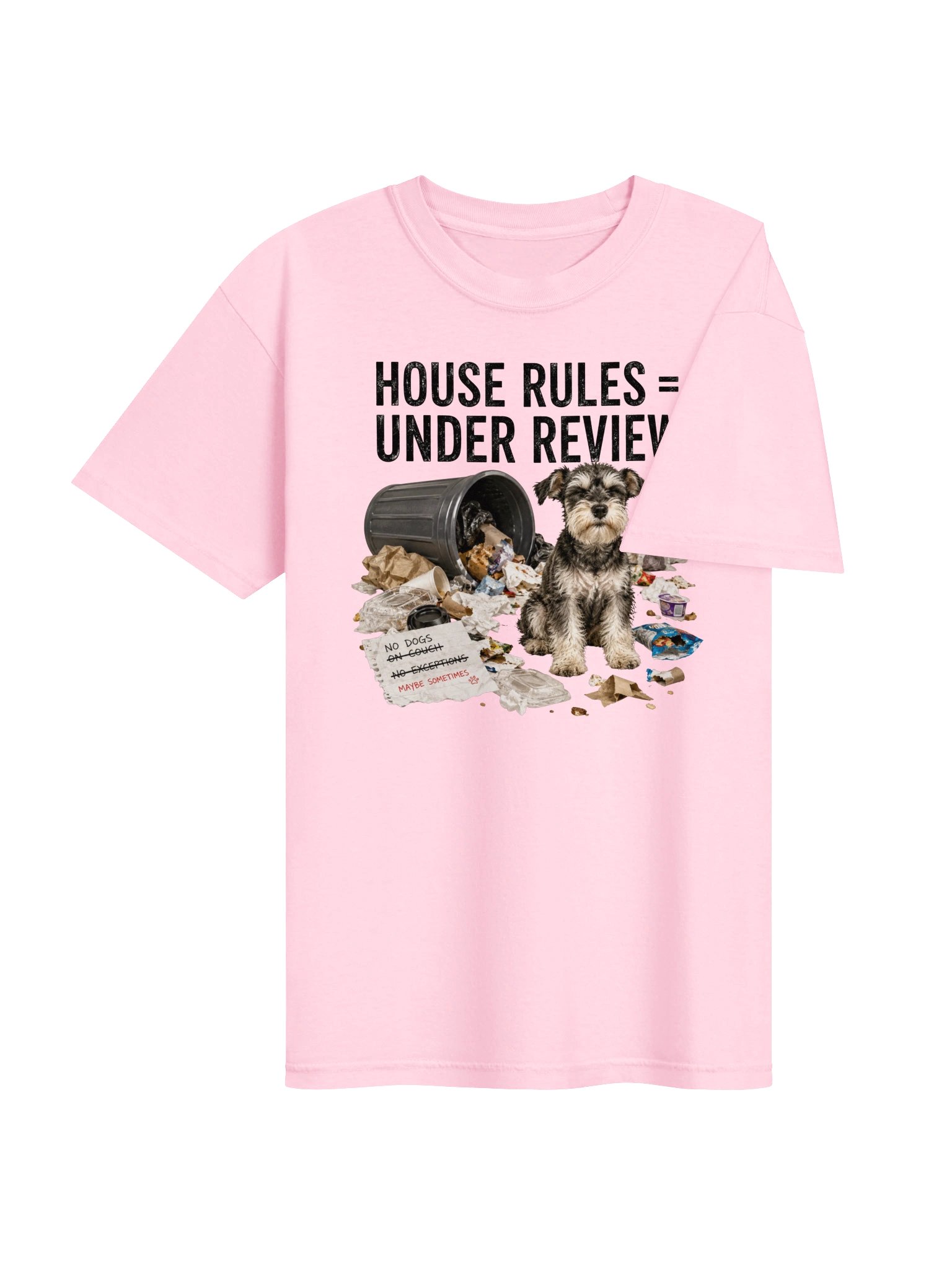 House Rules Under Review Funny Dog T-Shirt product image (13)