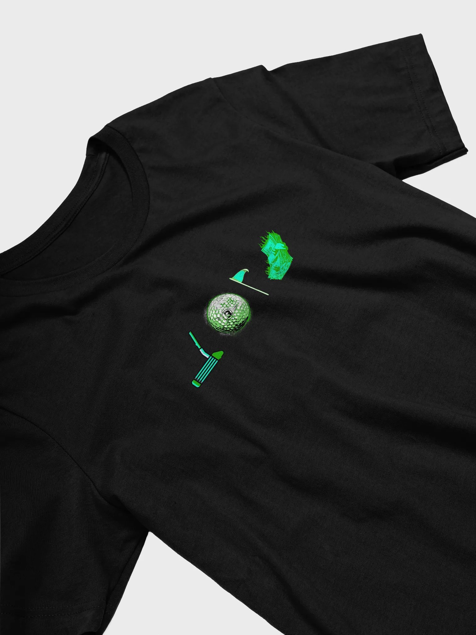 Putting for Dough t-shirt product image (3)