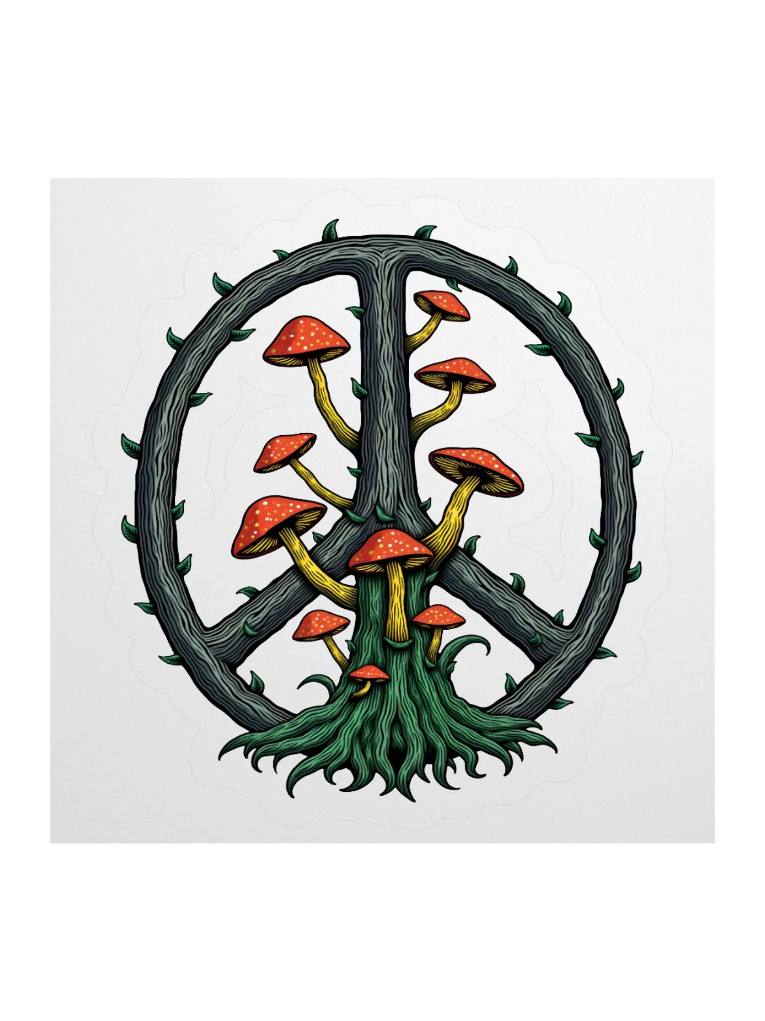 Peace Tree Sticker product image (1)