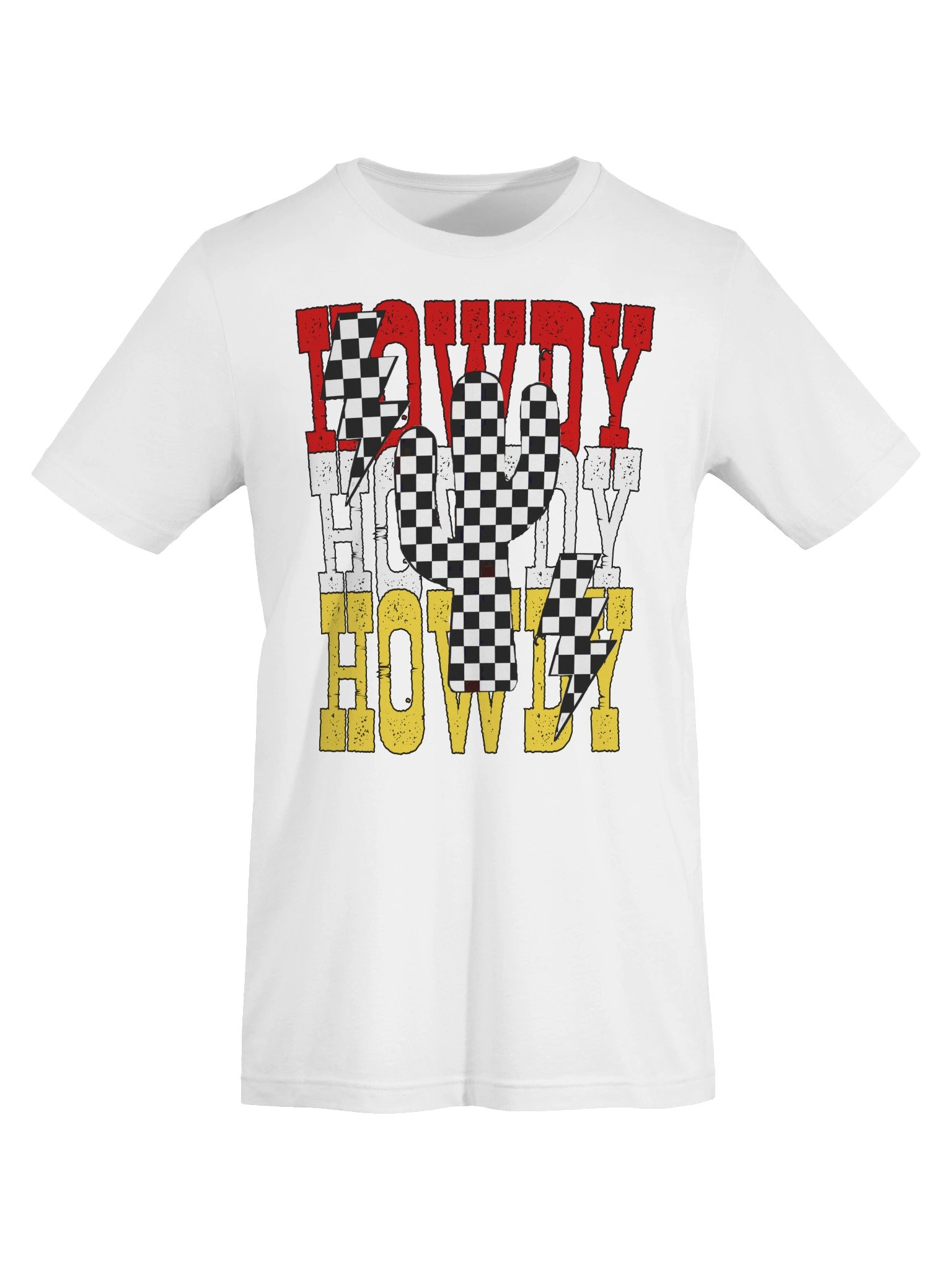 Howdy Checkered Cactus T-Shirt product image (7)