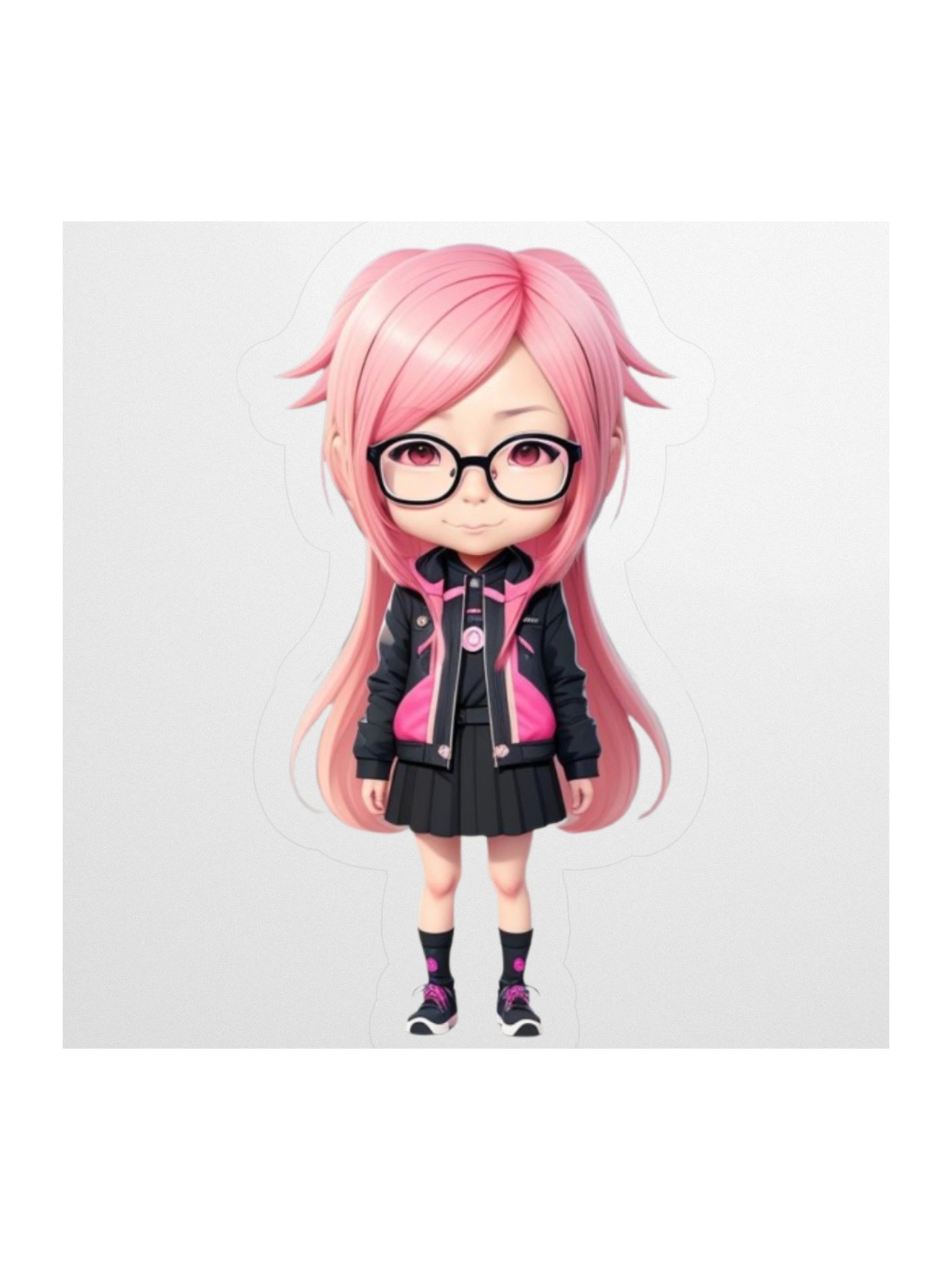 (PINK CHIBI) K STICKERS product image (1)