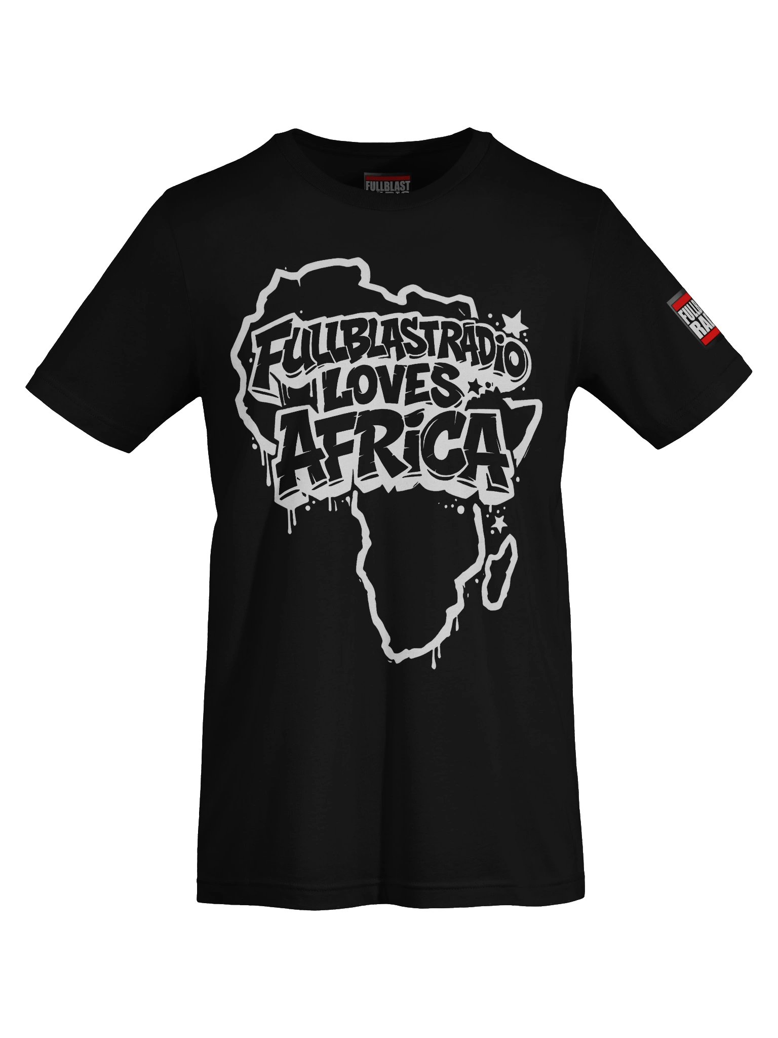 Fullblastradio Loves Africa T-Shirt product image (7)