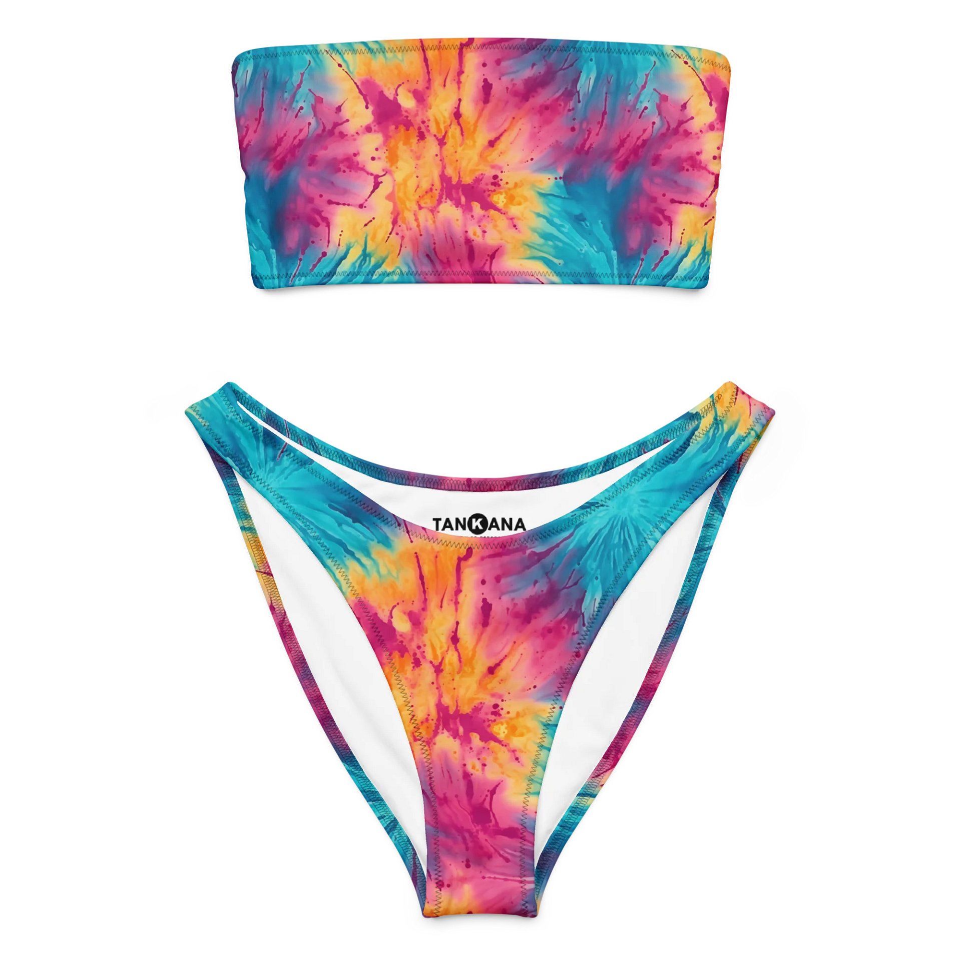 Fearless Glow Bandeau Bikini Set – Limited Summer Flex product image (7)