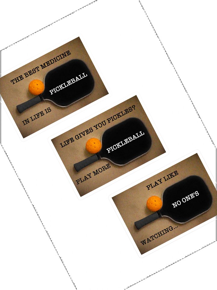Pickleball Sticker Sheet product image (1)