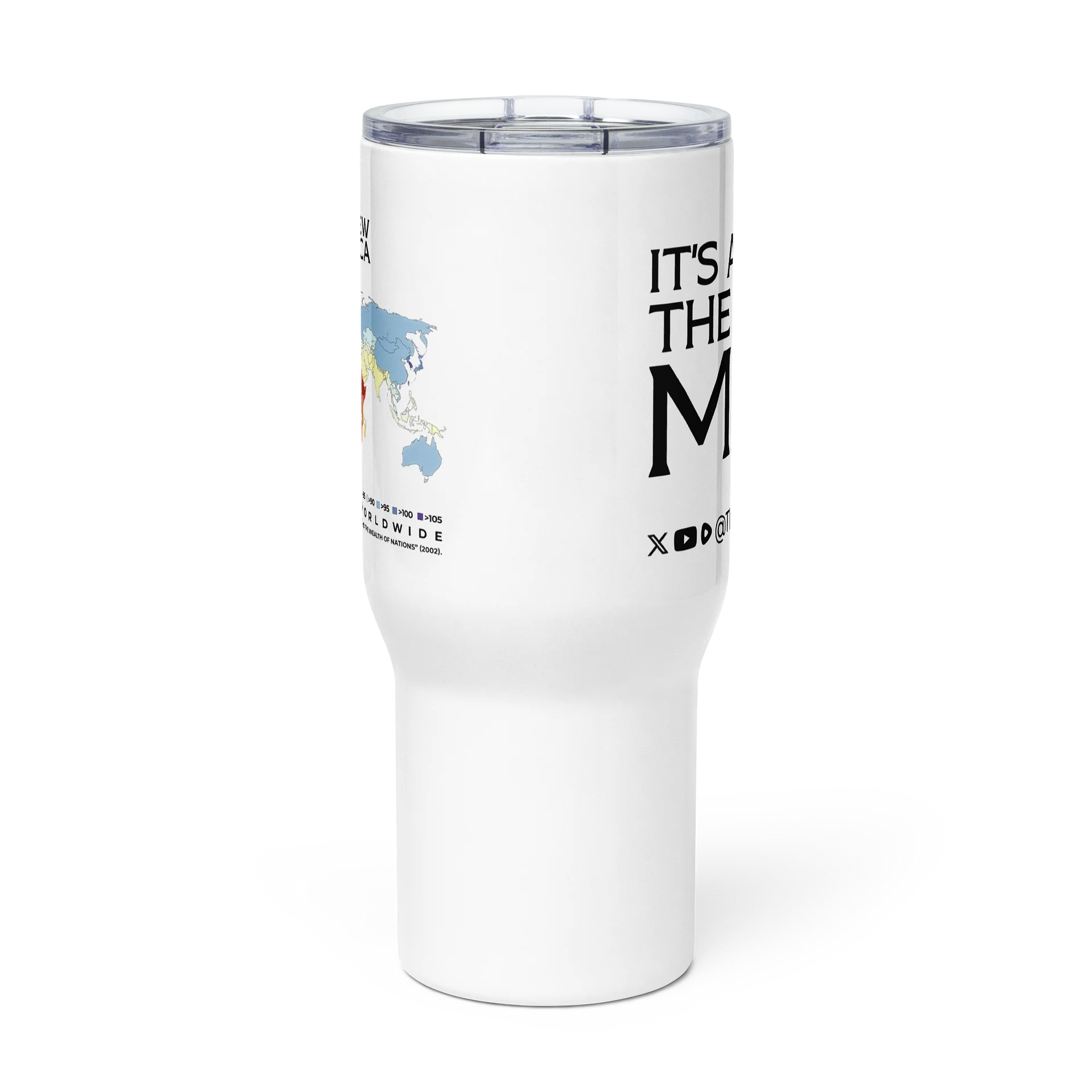 Always the Same Map Travel Mug product image (2)