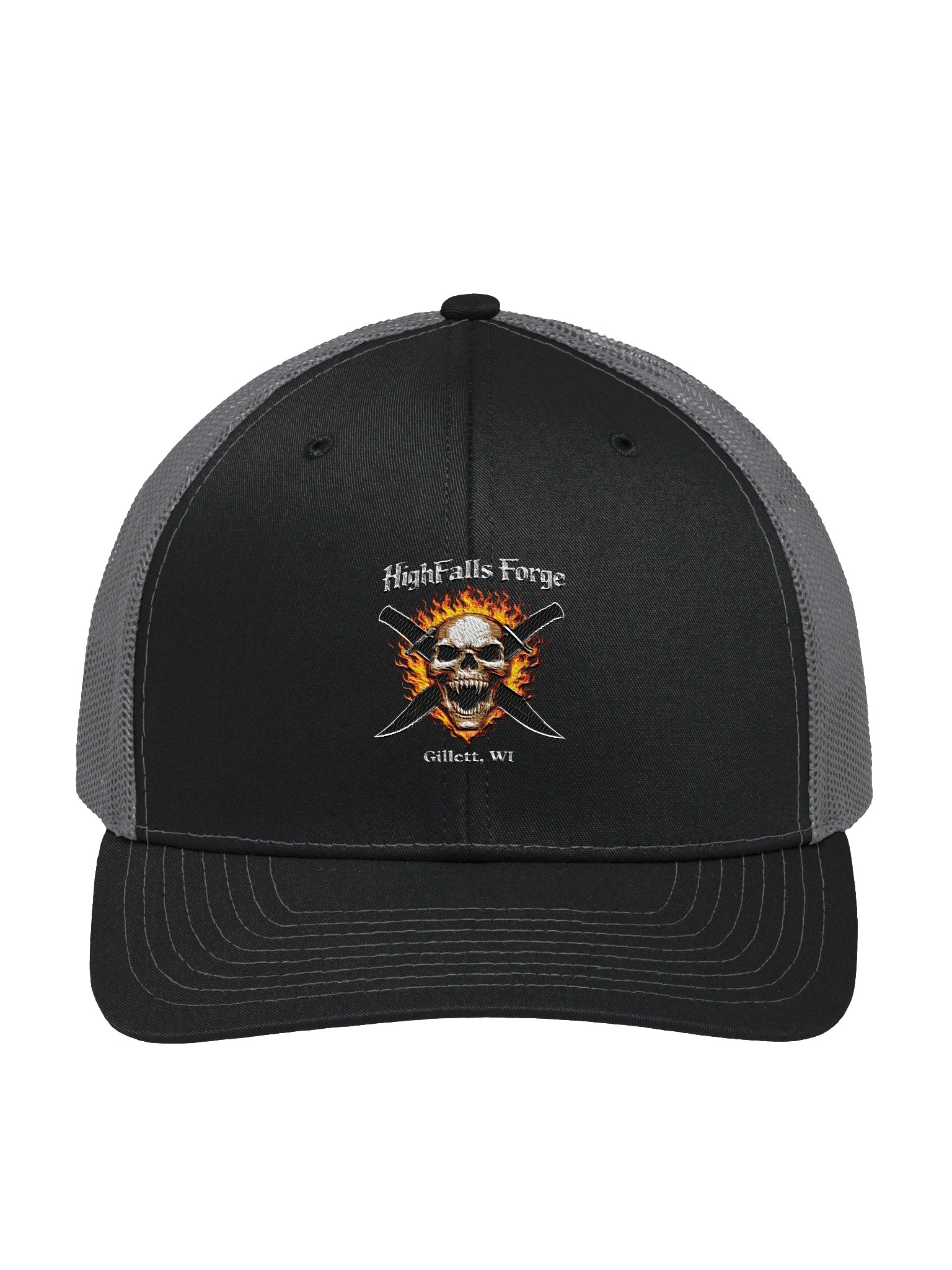 Flaming Skull Hat product image (1)