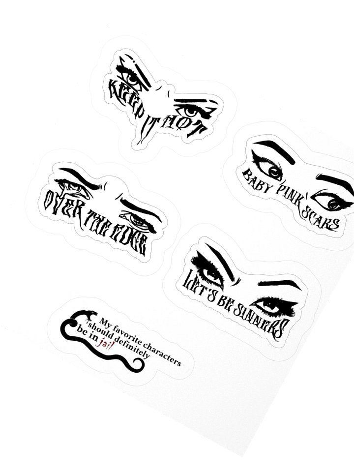 "Apocalys' Girls" Sticker Sheet product image (6)